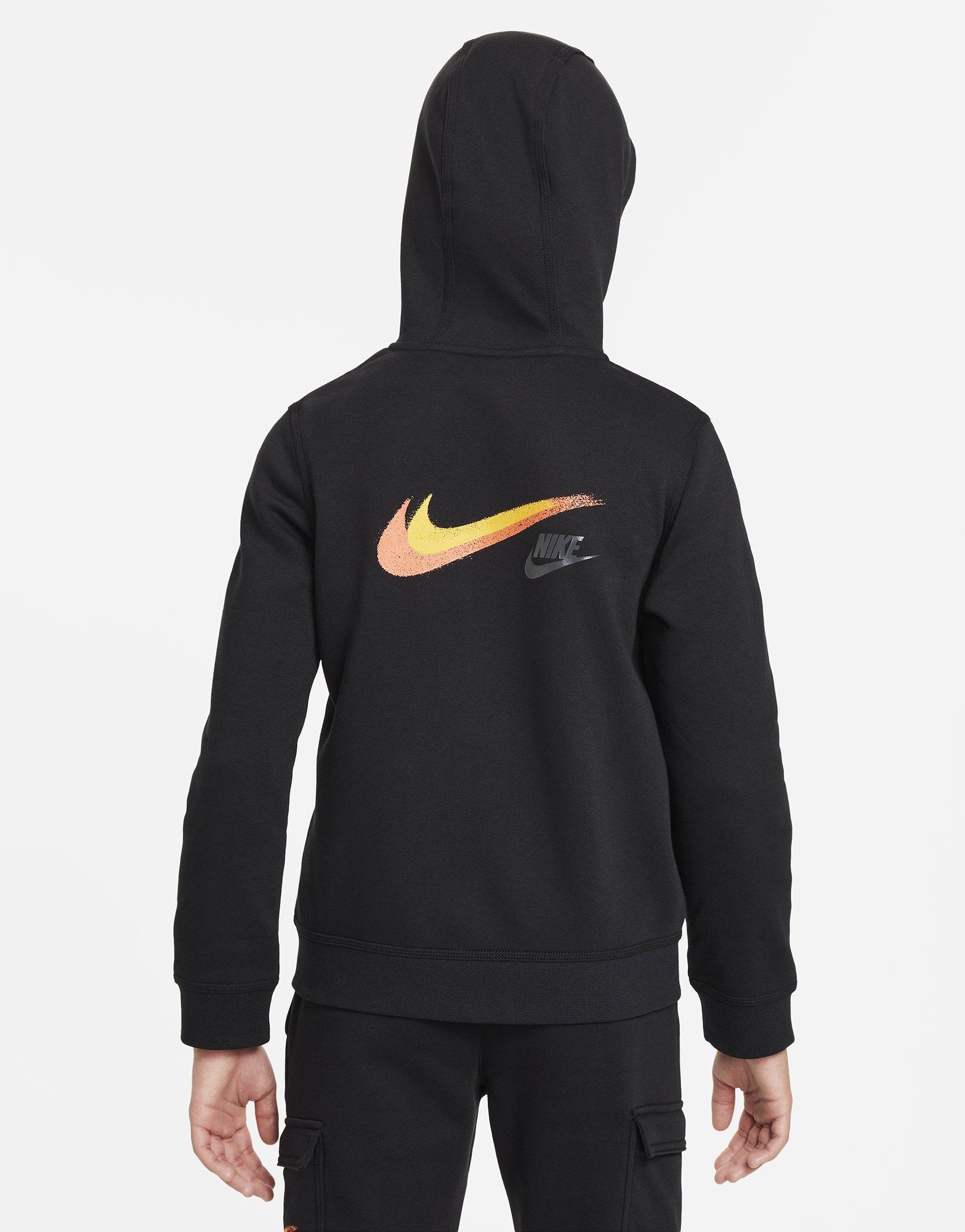 Black and gold clearance nike hoodie