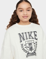 Nike เสื้อแขนยาวเด็กโต (เด็กผู้หญิง) Sportswear Oversized Fleece