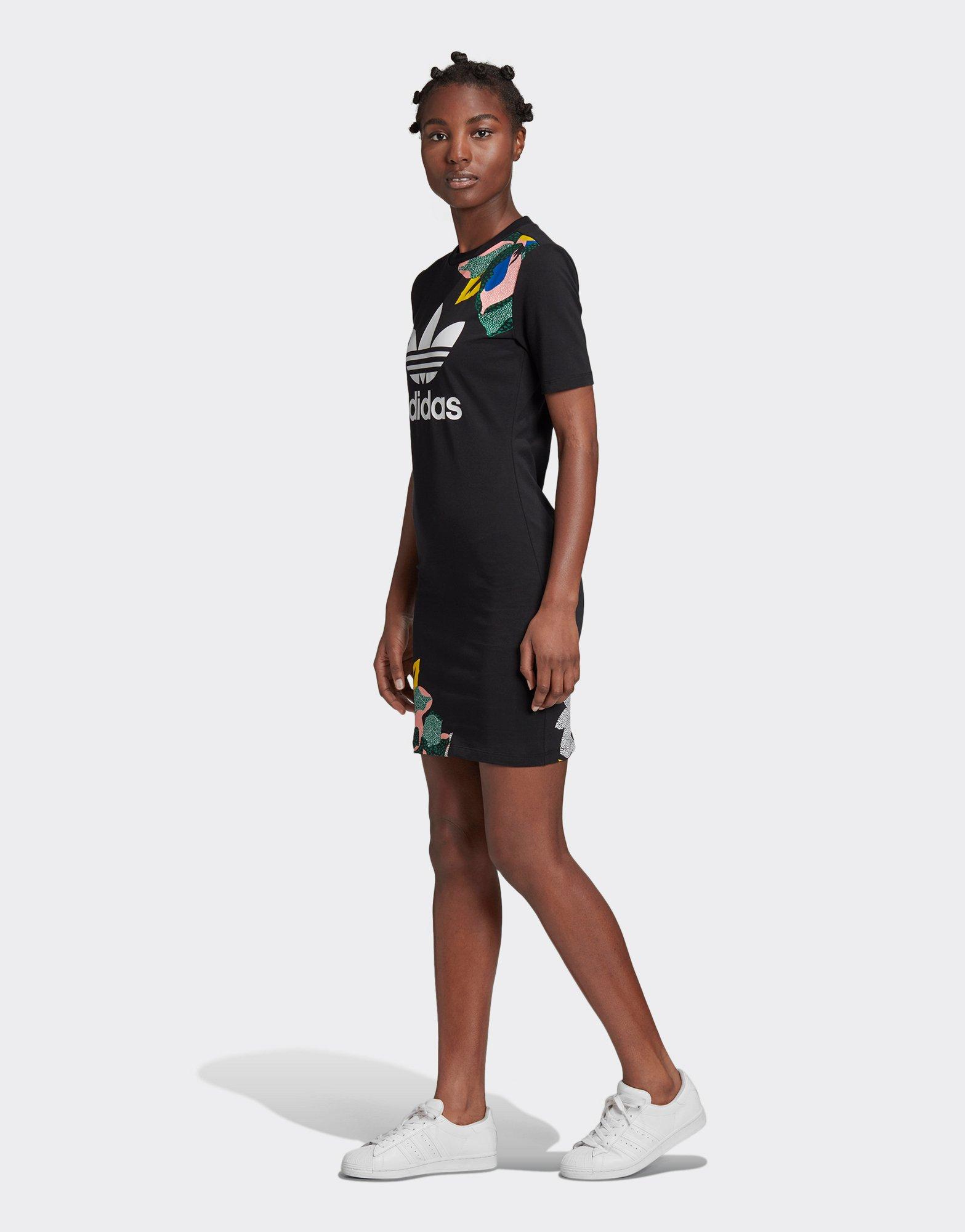 adidas long tee dress