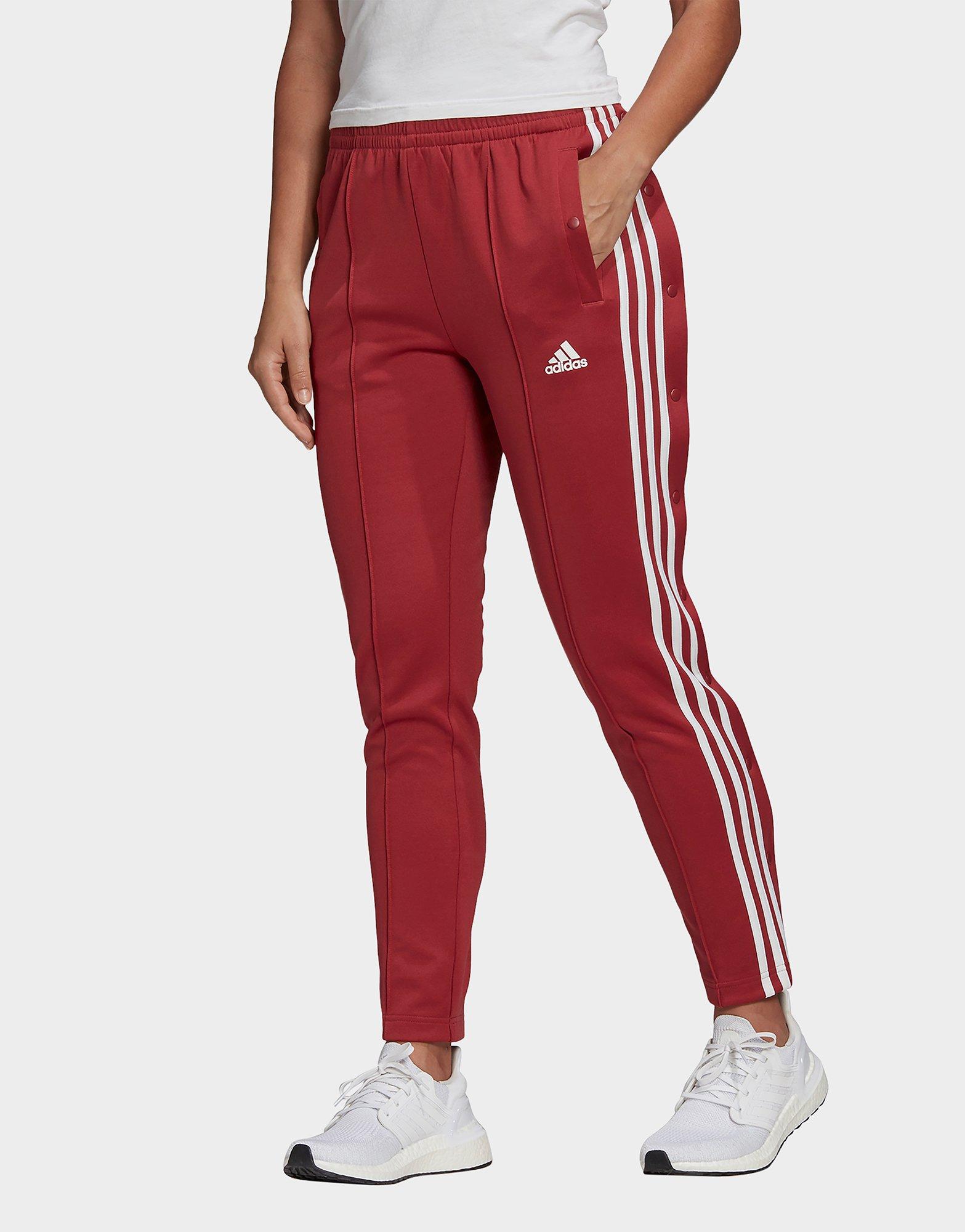 adidas snap pants pink