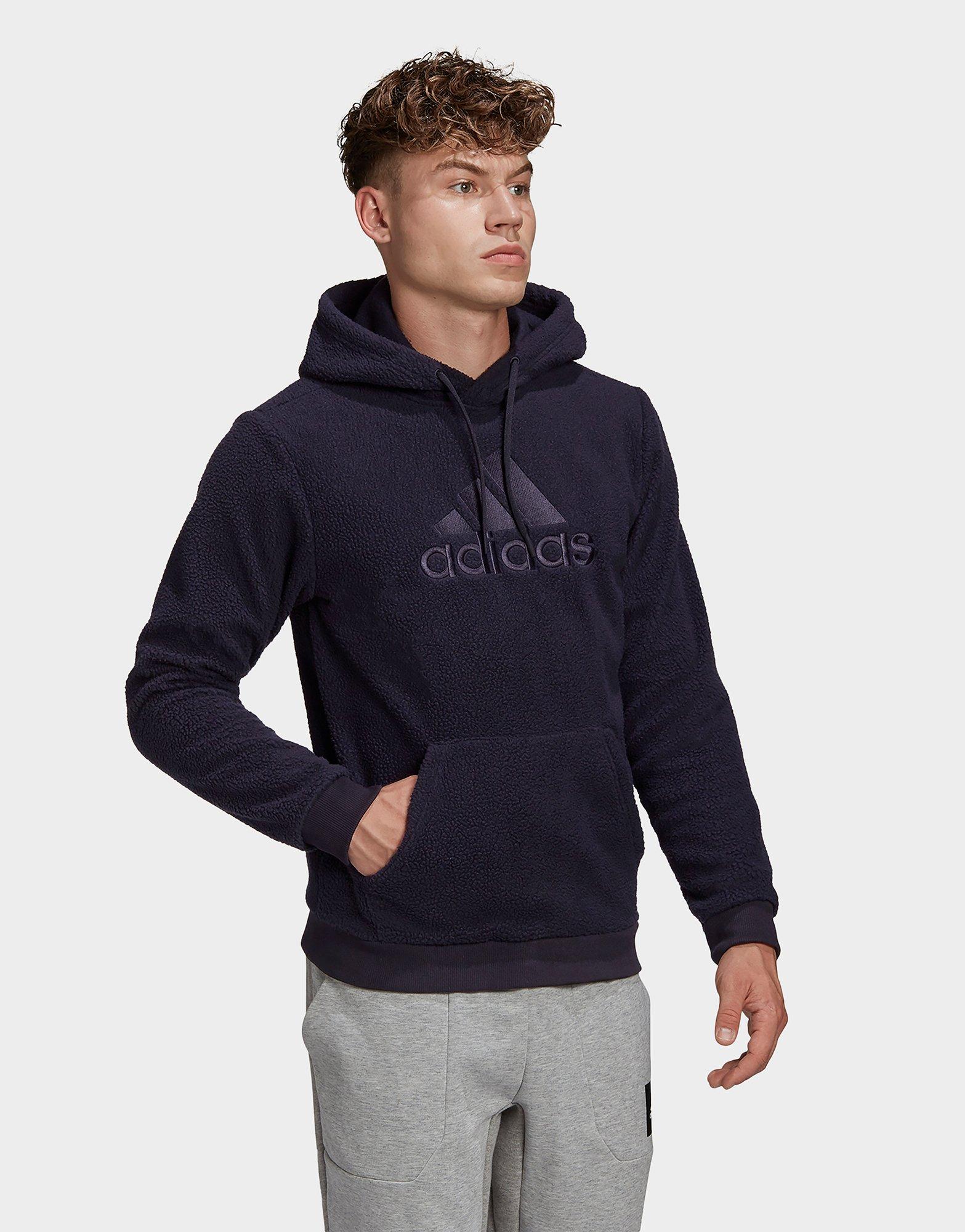 sherpa adidas hoodie
