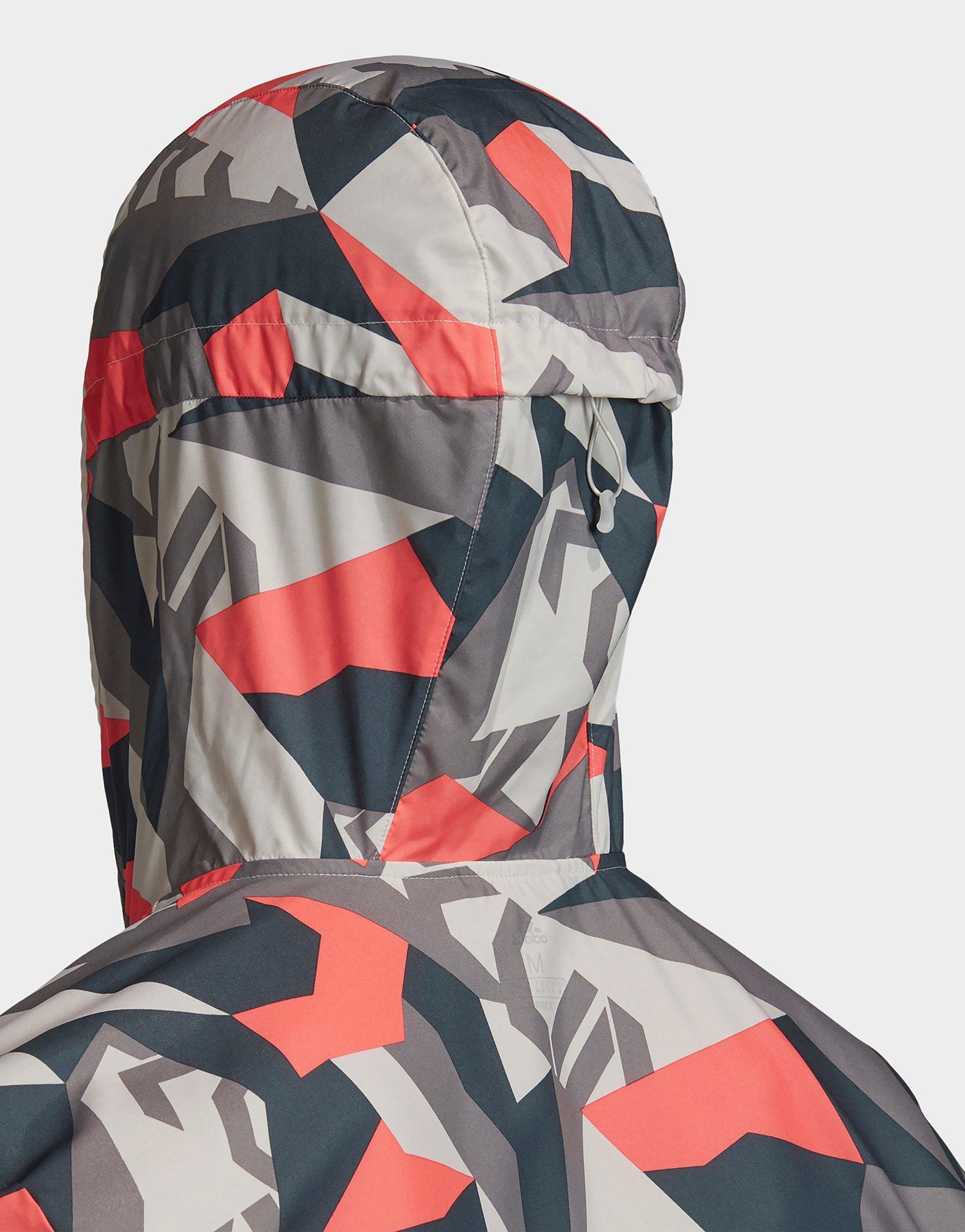 own the run camouflage jacket