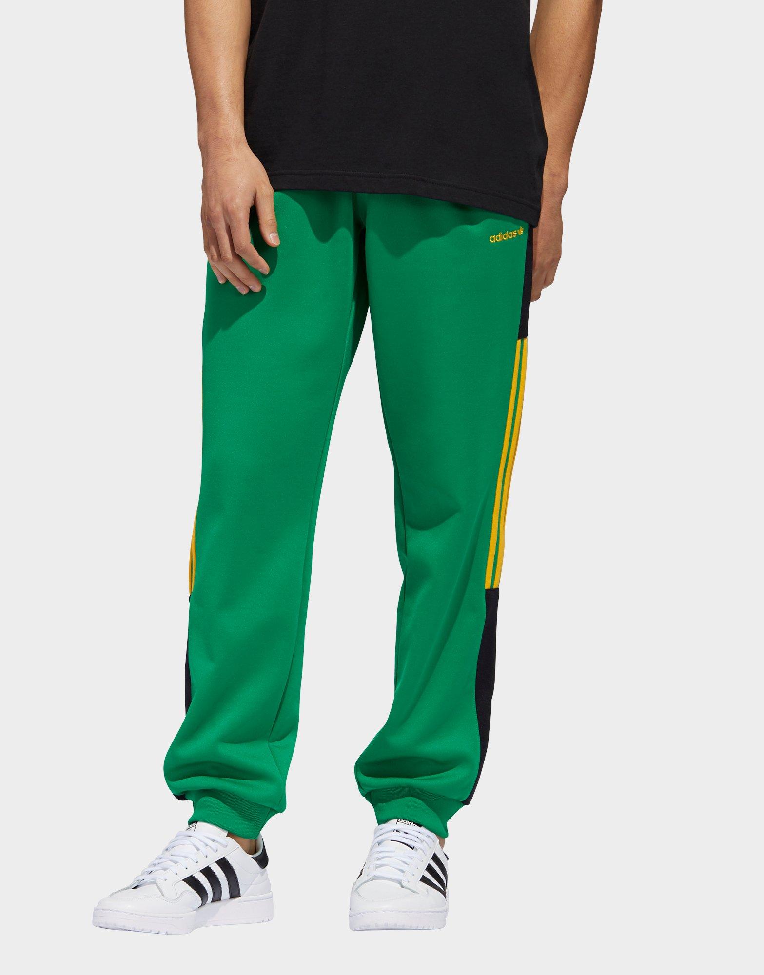 adidas originals green tracksuit