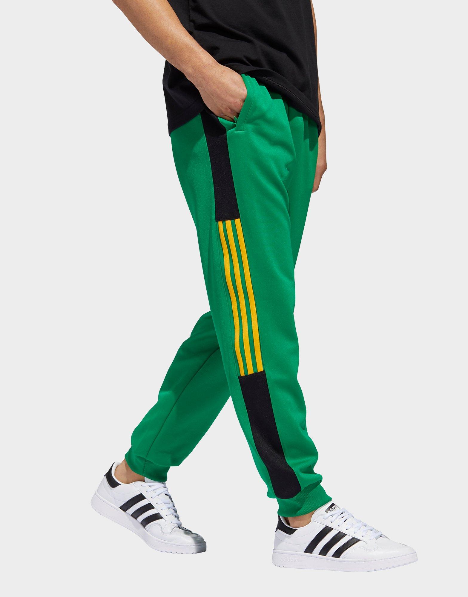 adidas originals green tracksuit