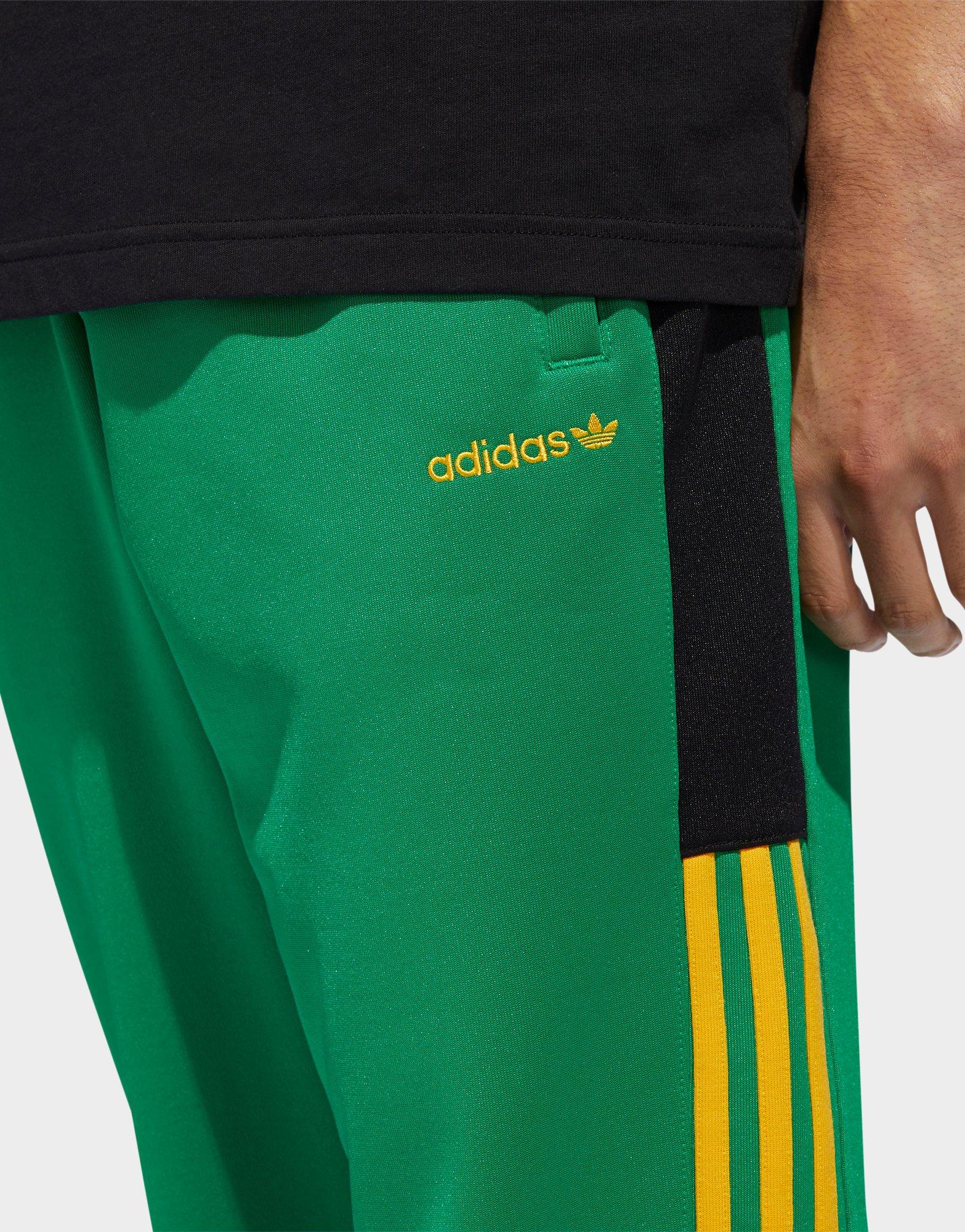 adidas originals green tracksuit