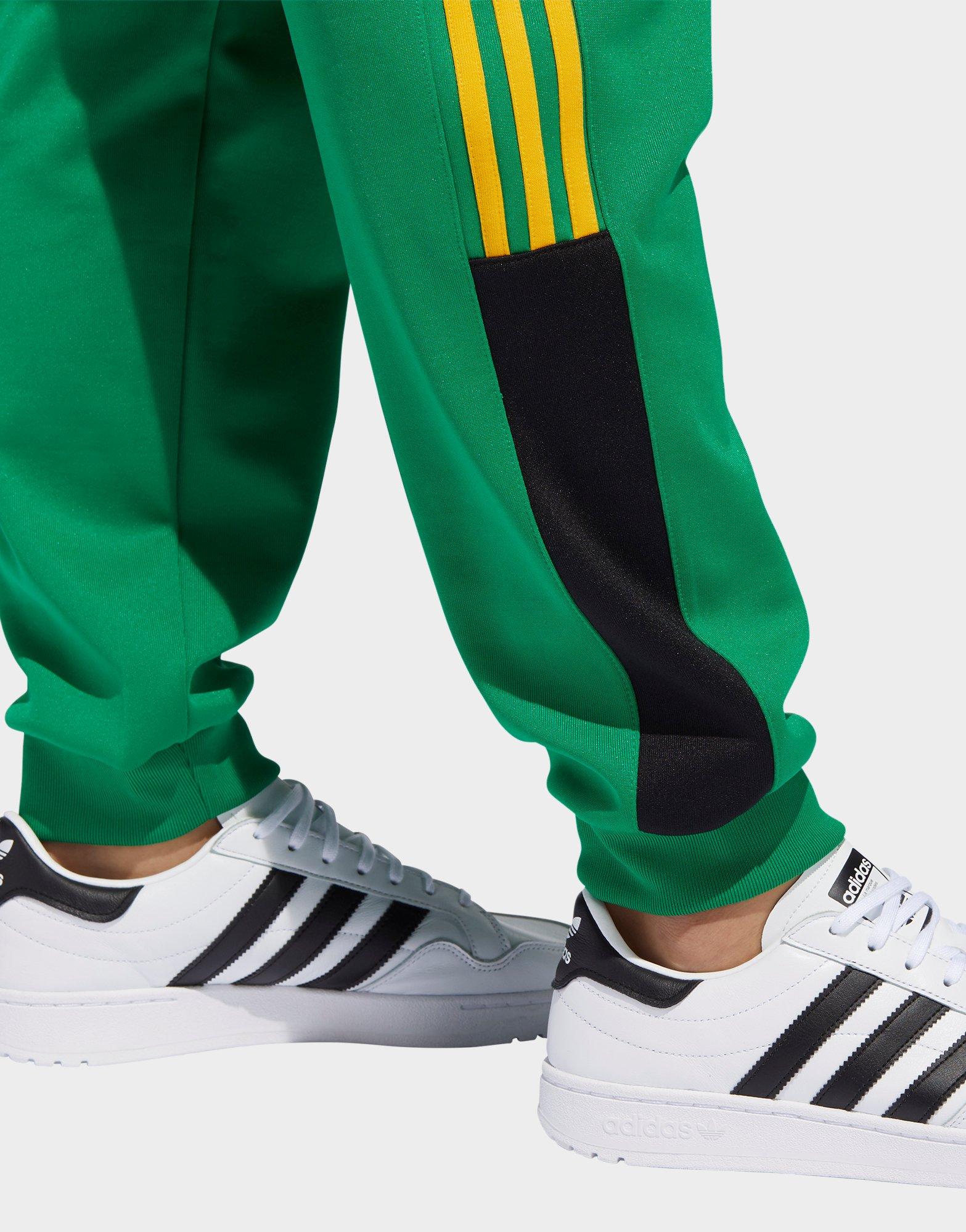 adidas originals green tracksuit