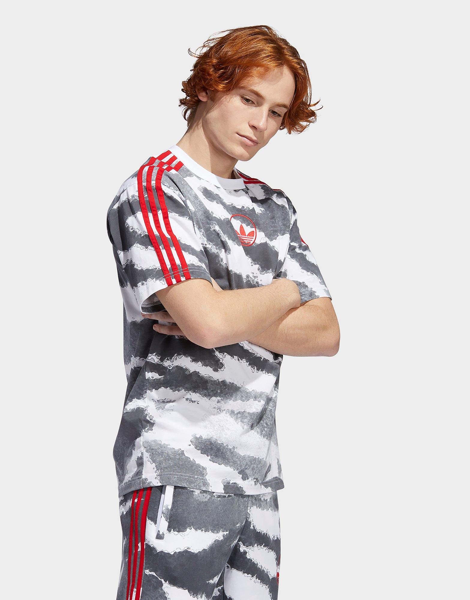 adidas zebra t shirt