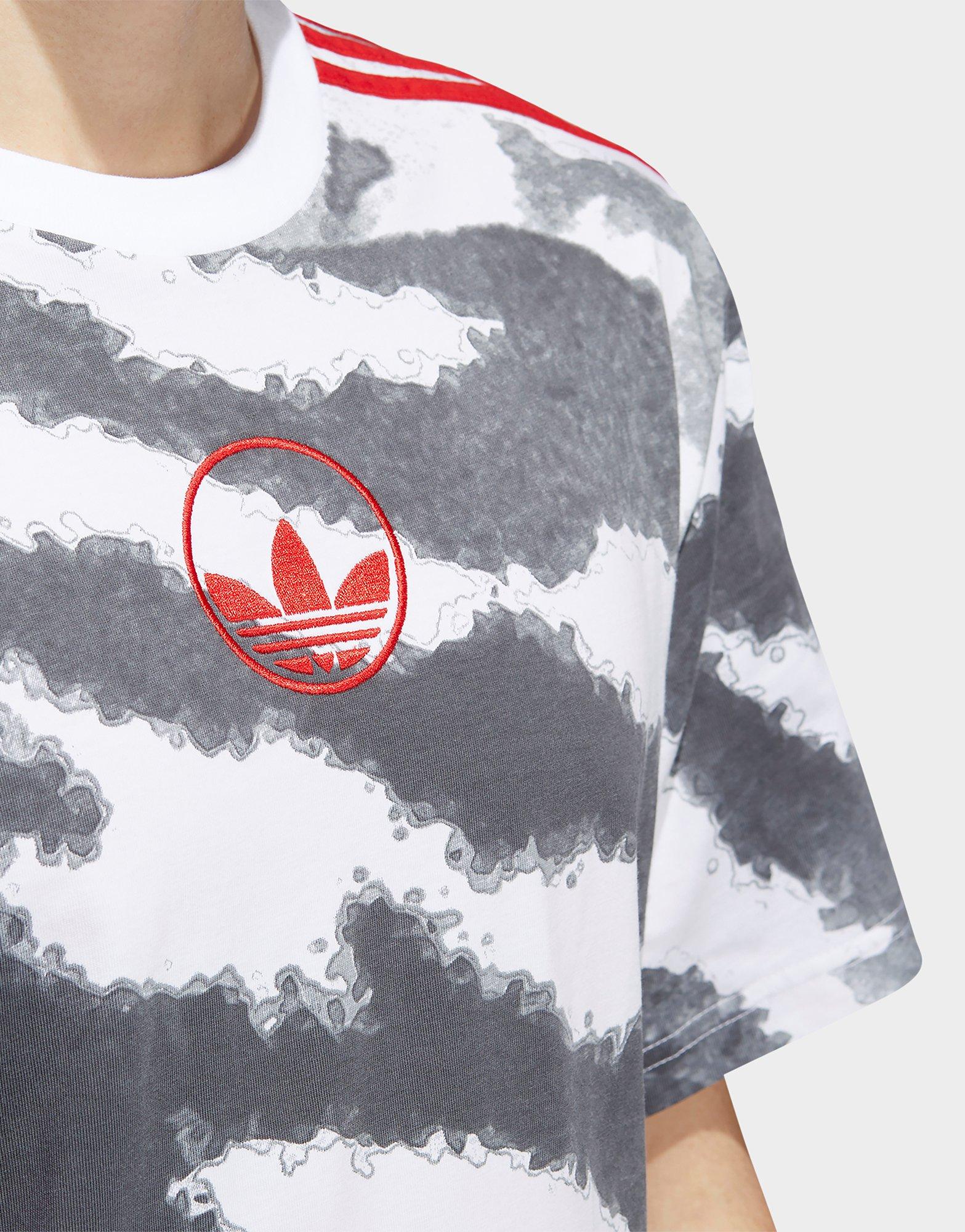 Buy adidas Originals Zebra Allover Print T-Shirt | JD Sports