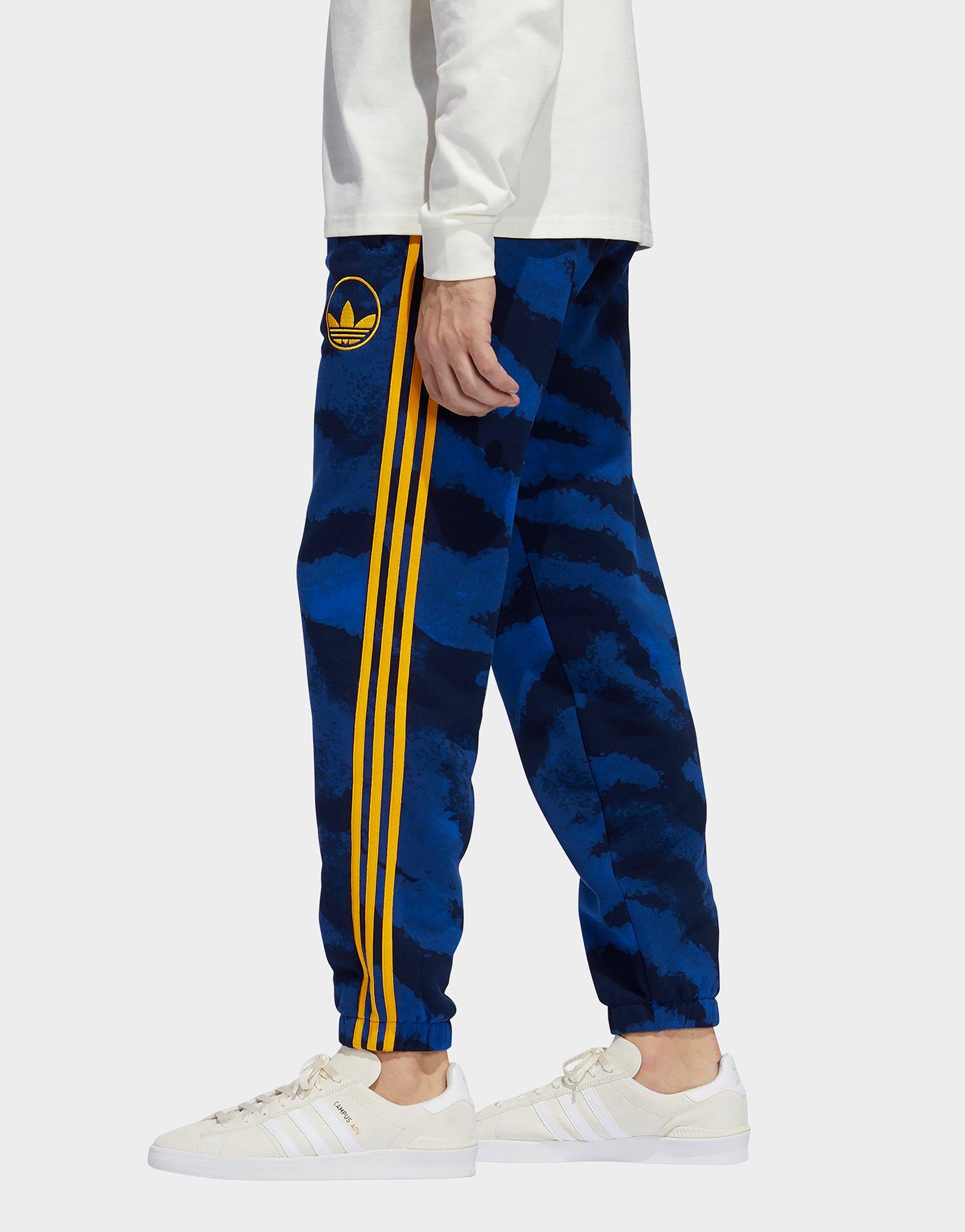 adidas joggers yellow