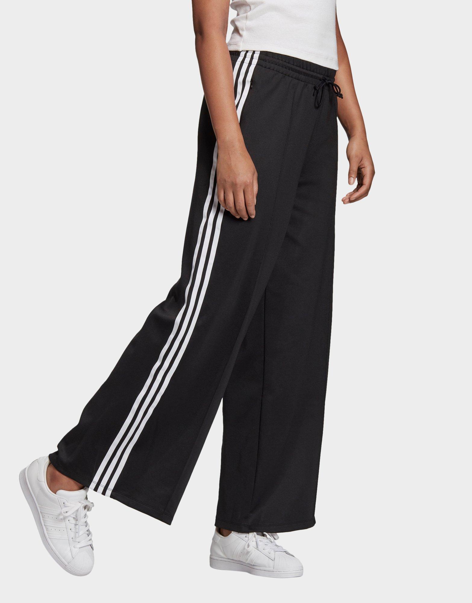 adidas originals wide leg joggers