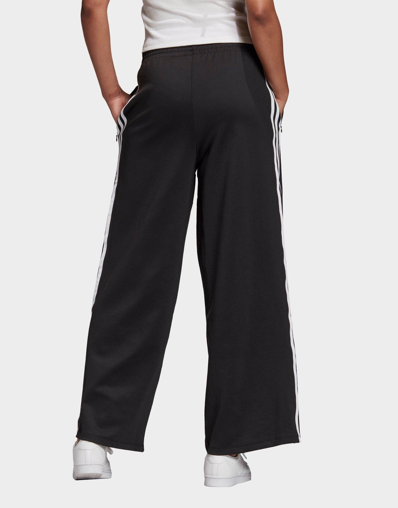 adidas originals wide leg joggers