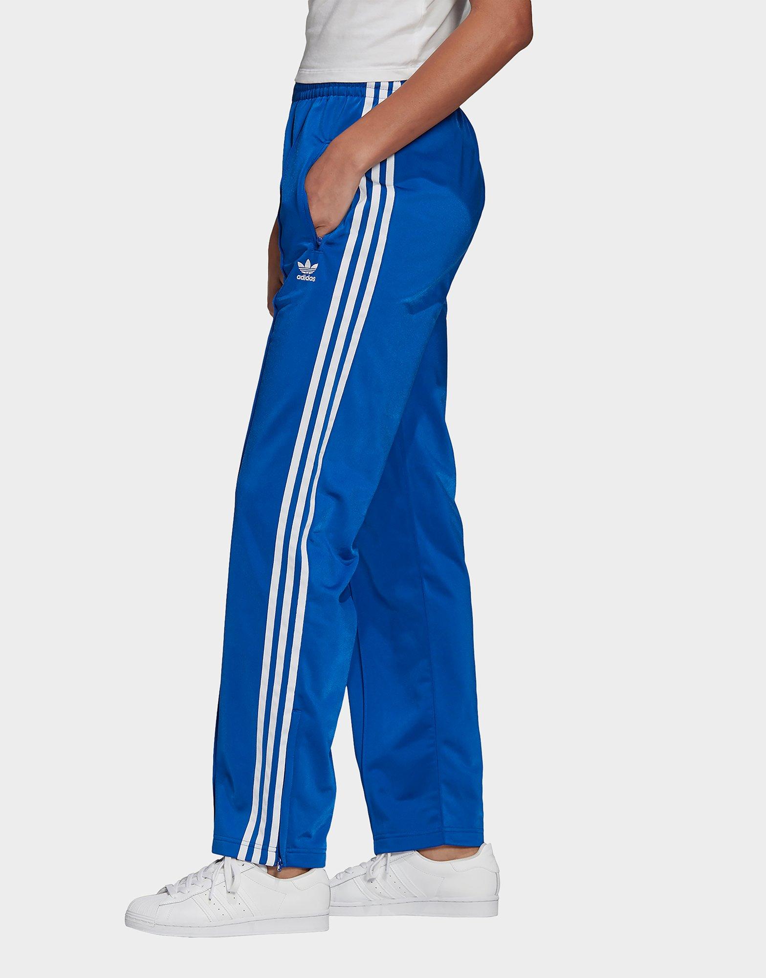 blue adidas tracksuit bottoms