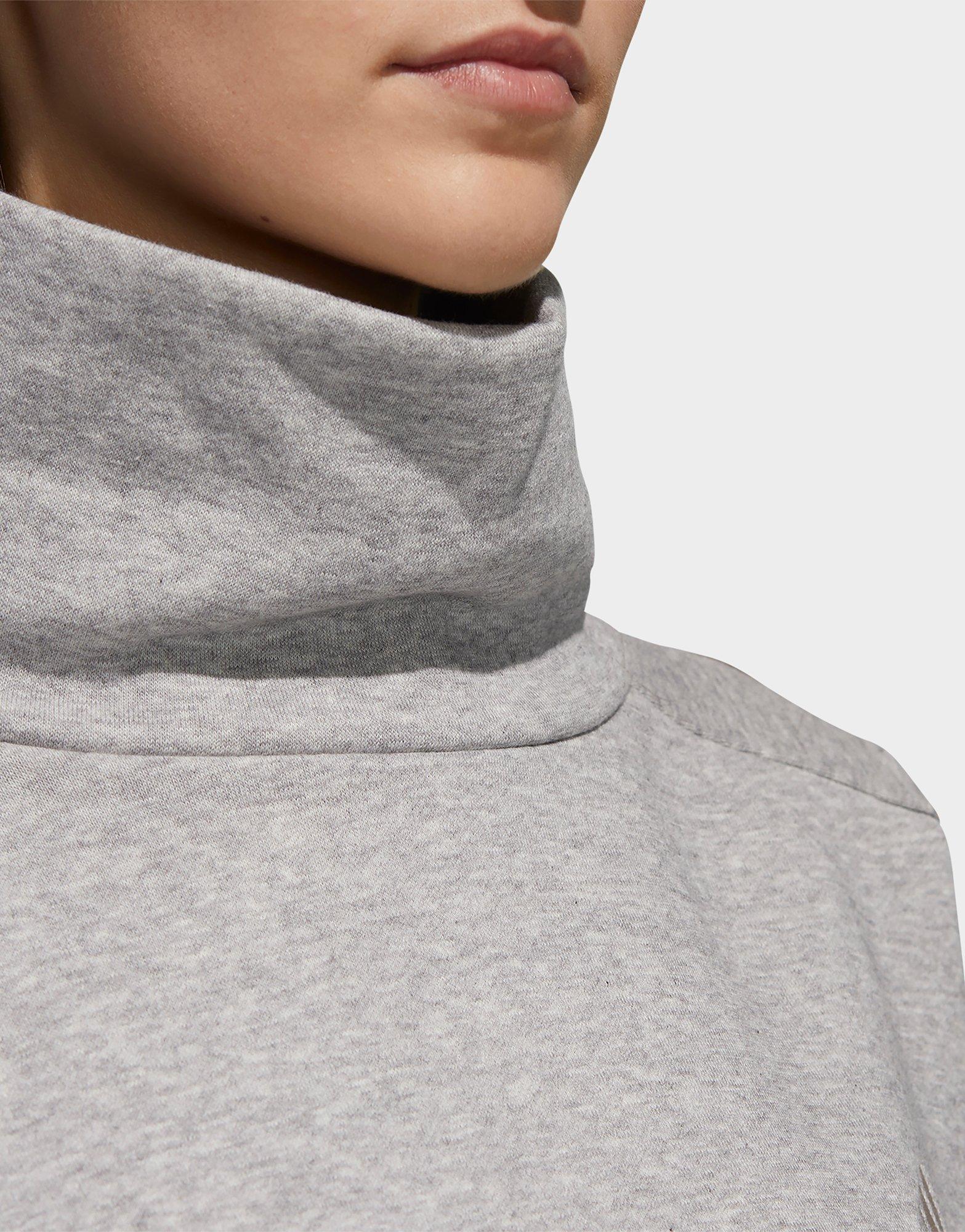 adidas funnel neck sweatshirt