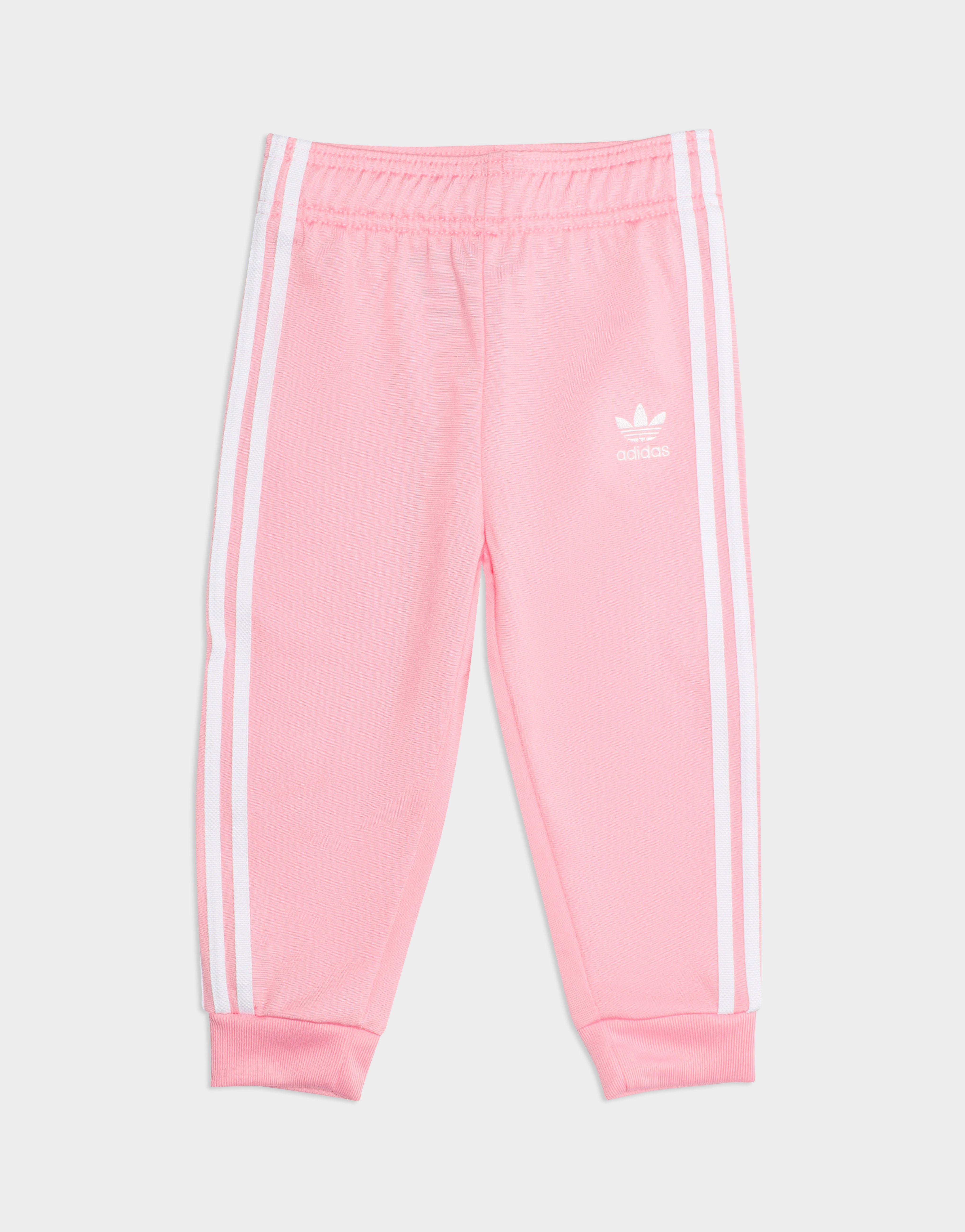 infant pink adidas tracksuit