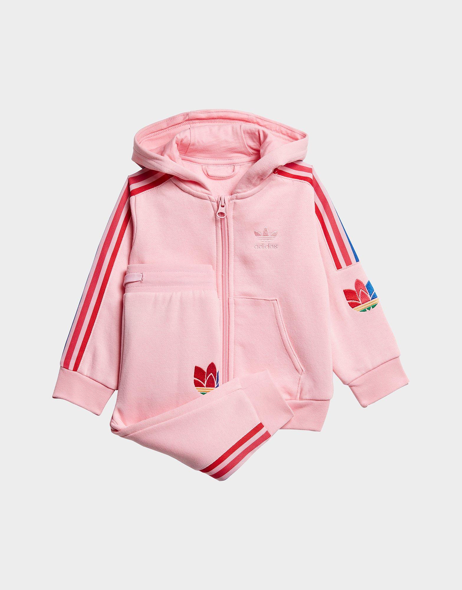 trefoil hoodie set baby