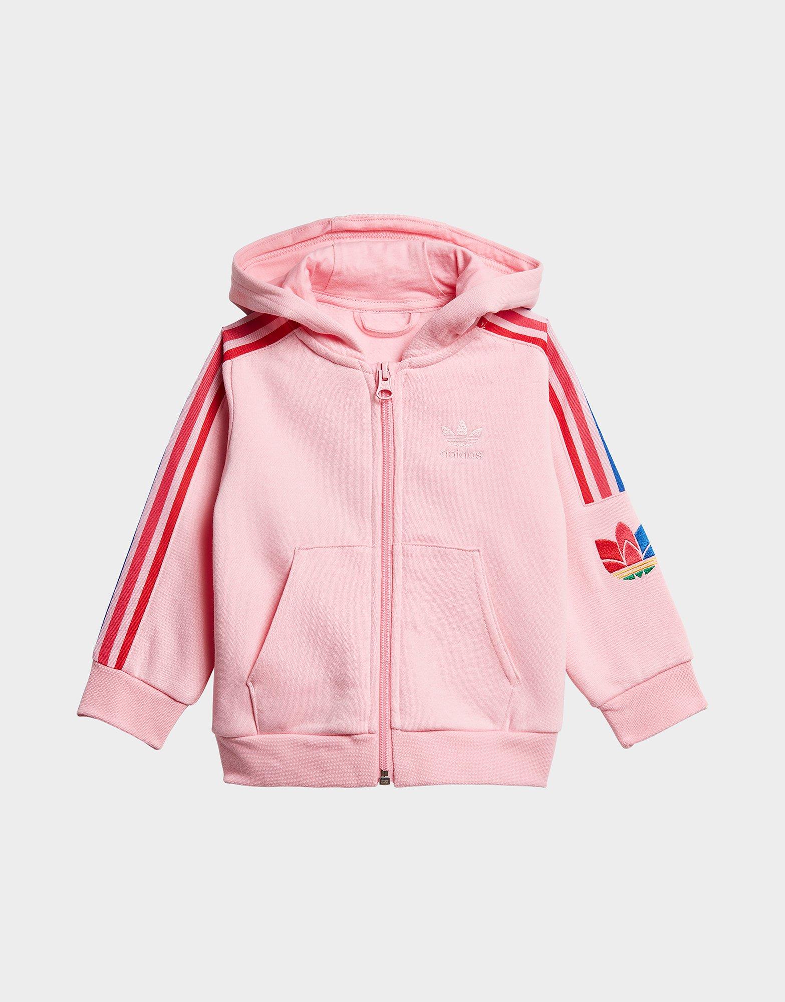 adidas originals trefoil full zip hoodie