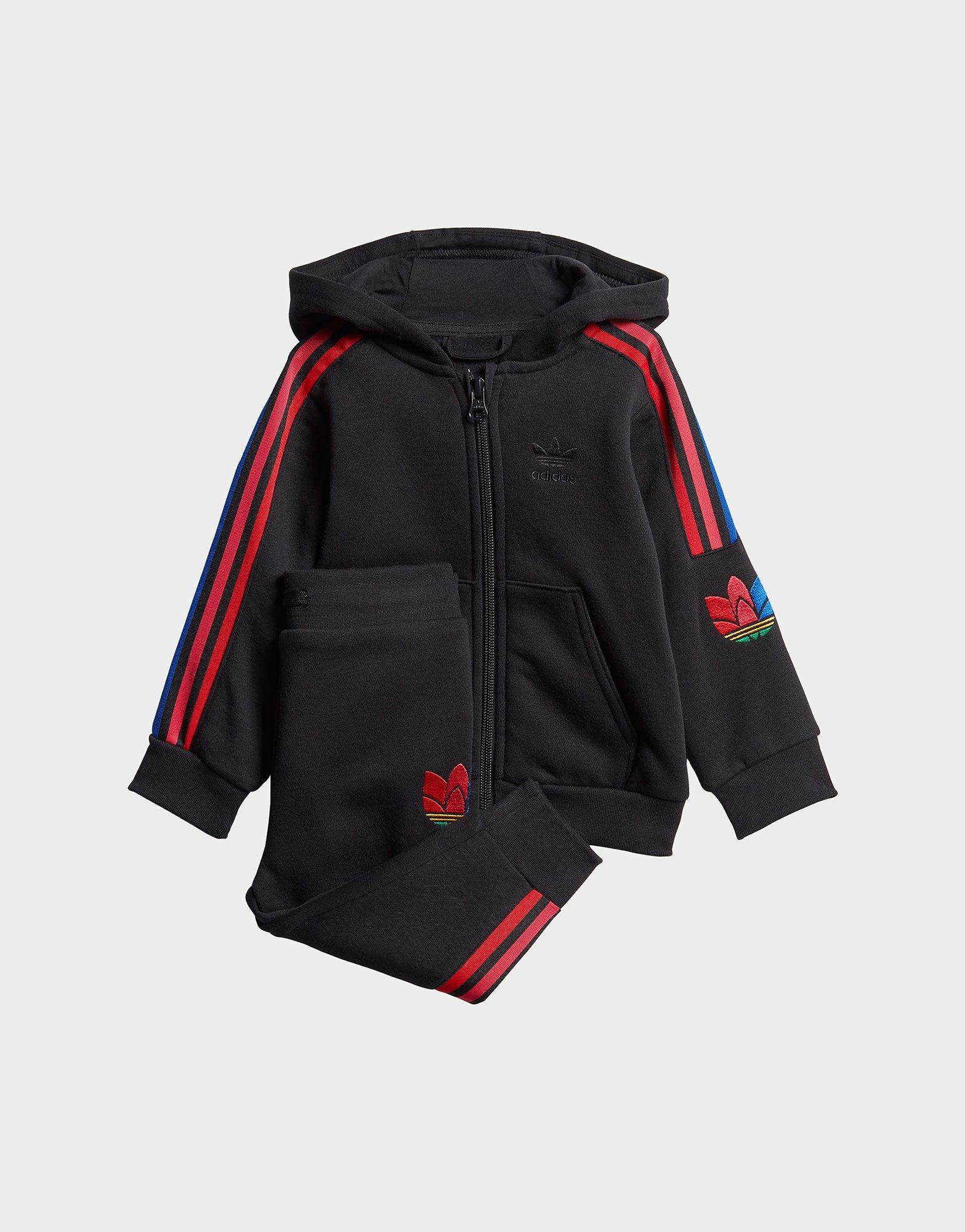 adidas originals premium trefoil zip hoodie