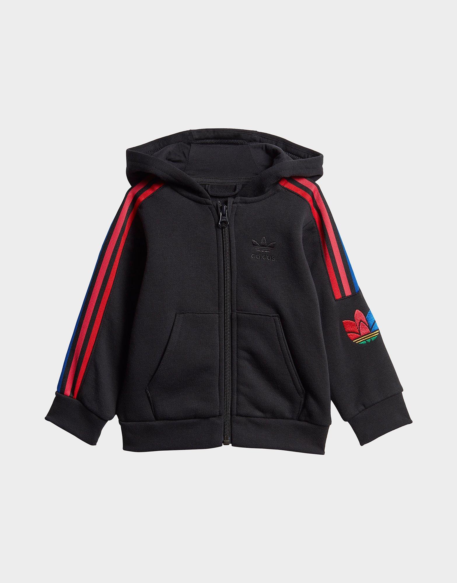 adidas originals trefoil full zip hoodie