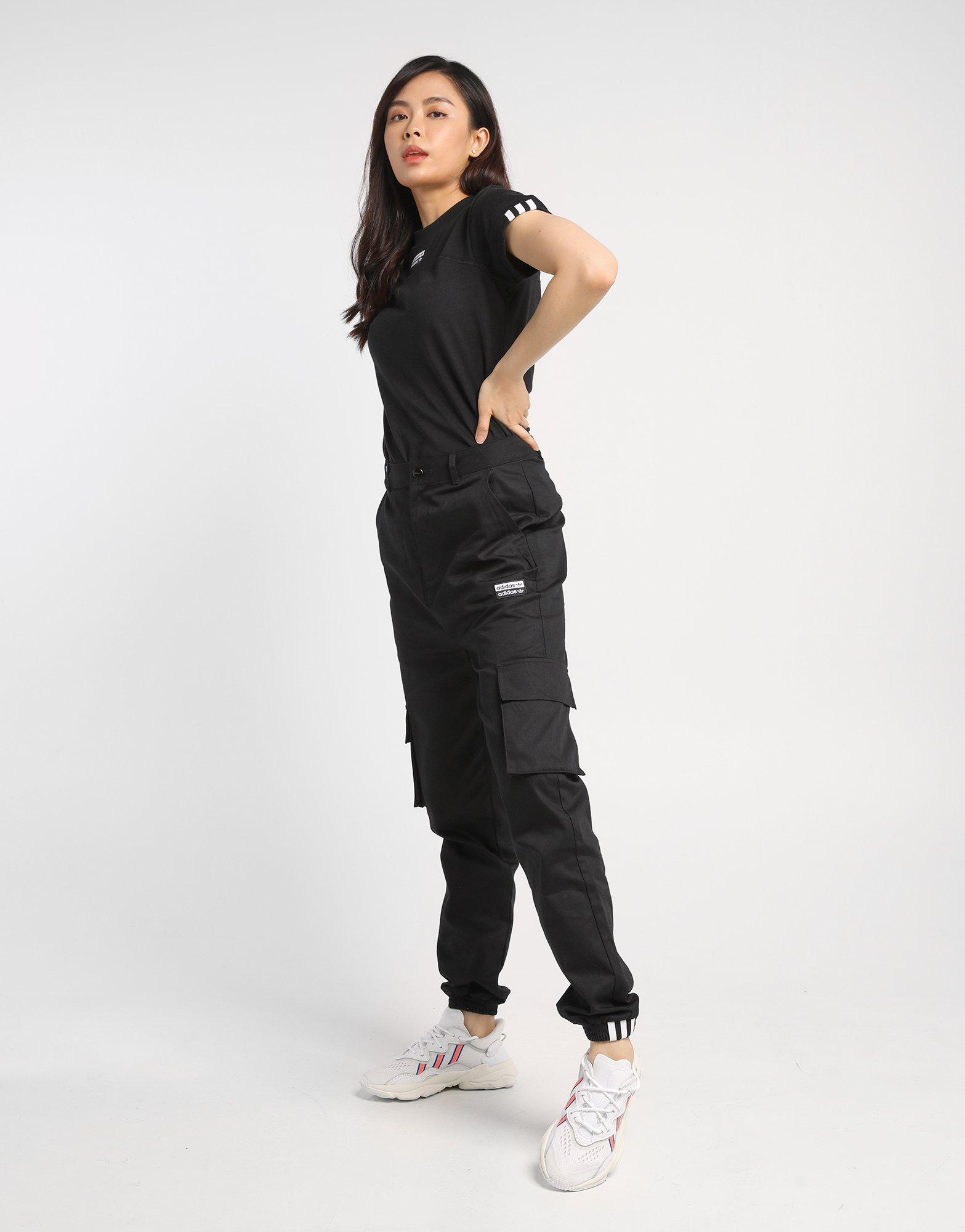adidas originals ryv cargo pant in black