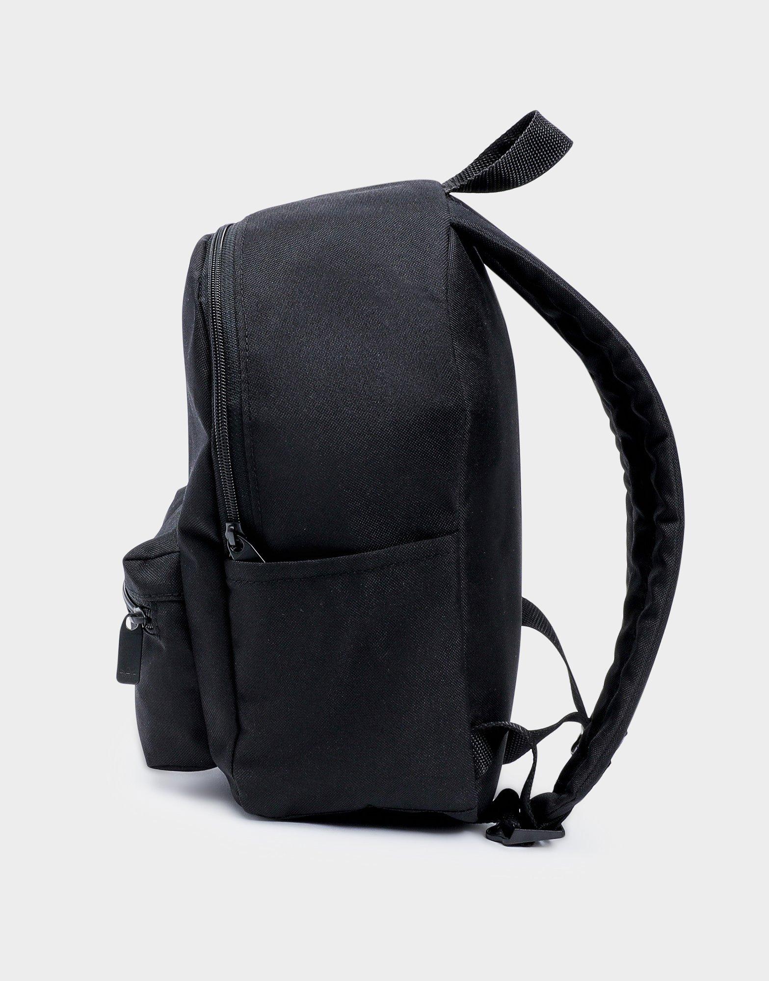 adidas originals mini backpack in all black