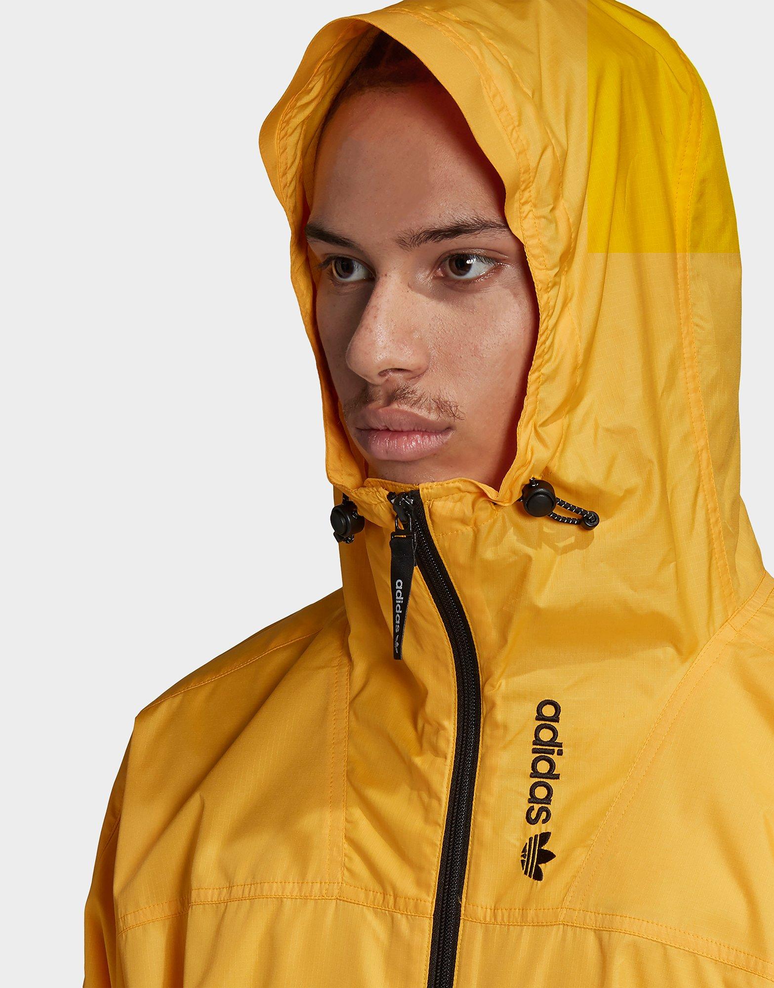 adidas yellow anorak