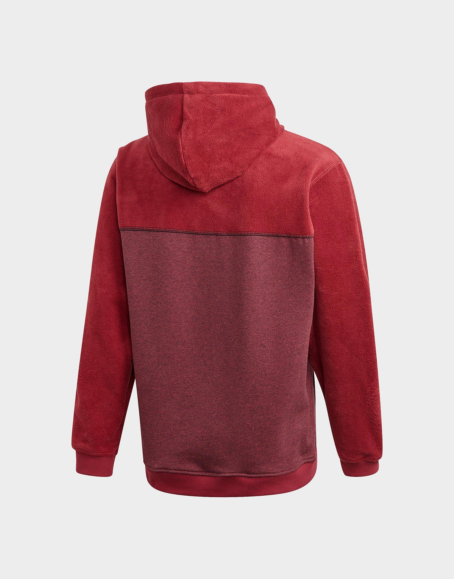 red adidas hoodie