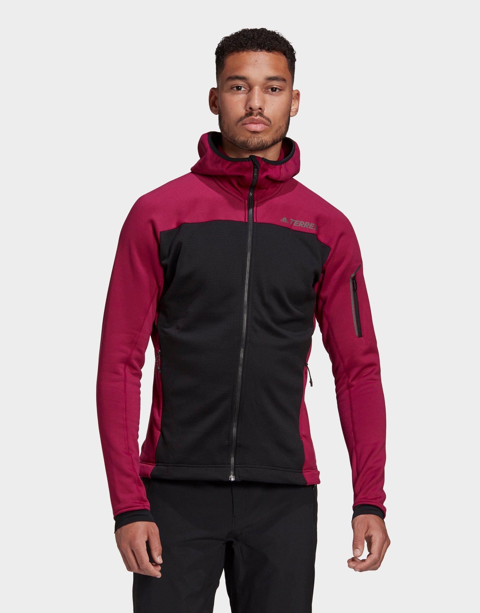 adidas zip up fleece