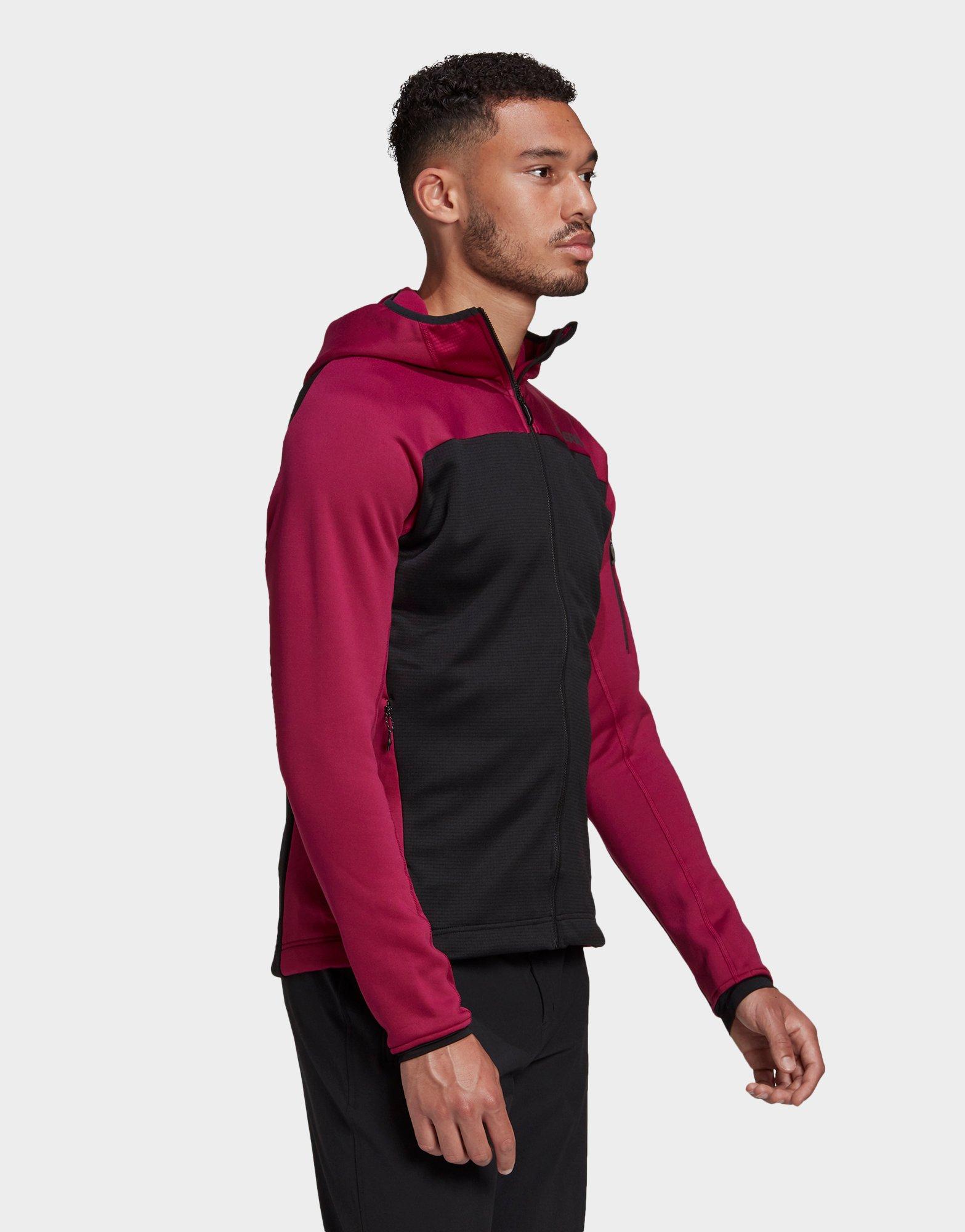 terrex stockhorn hooded fleece jacket