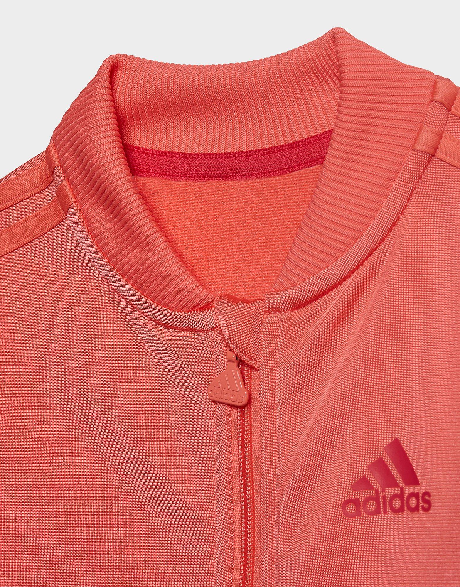 peach adidas sweatsuit