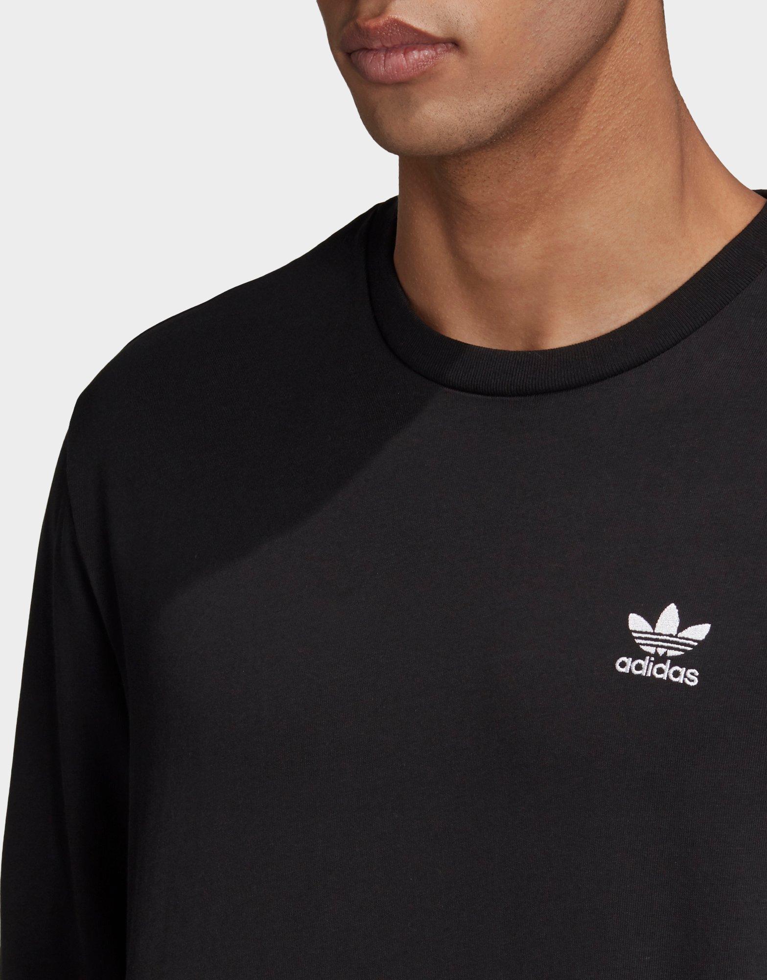 adidas originals side tape long sleeve tee