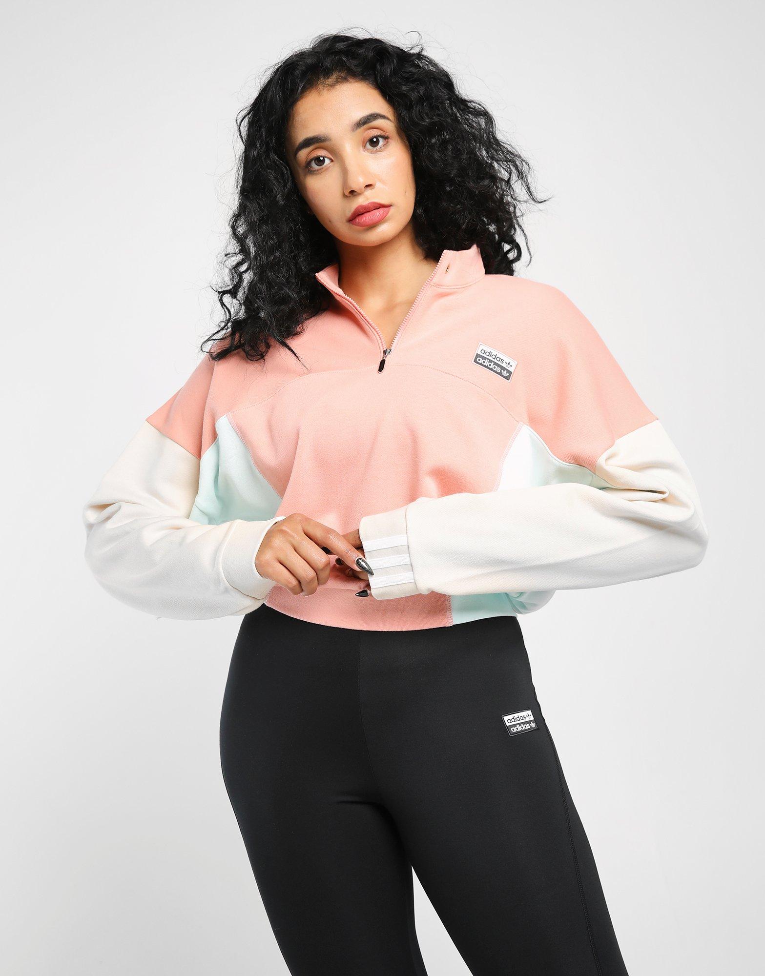 adidas cropped sweater