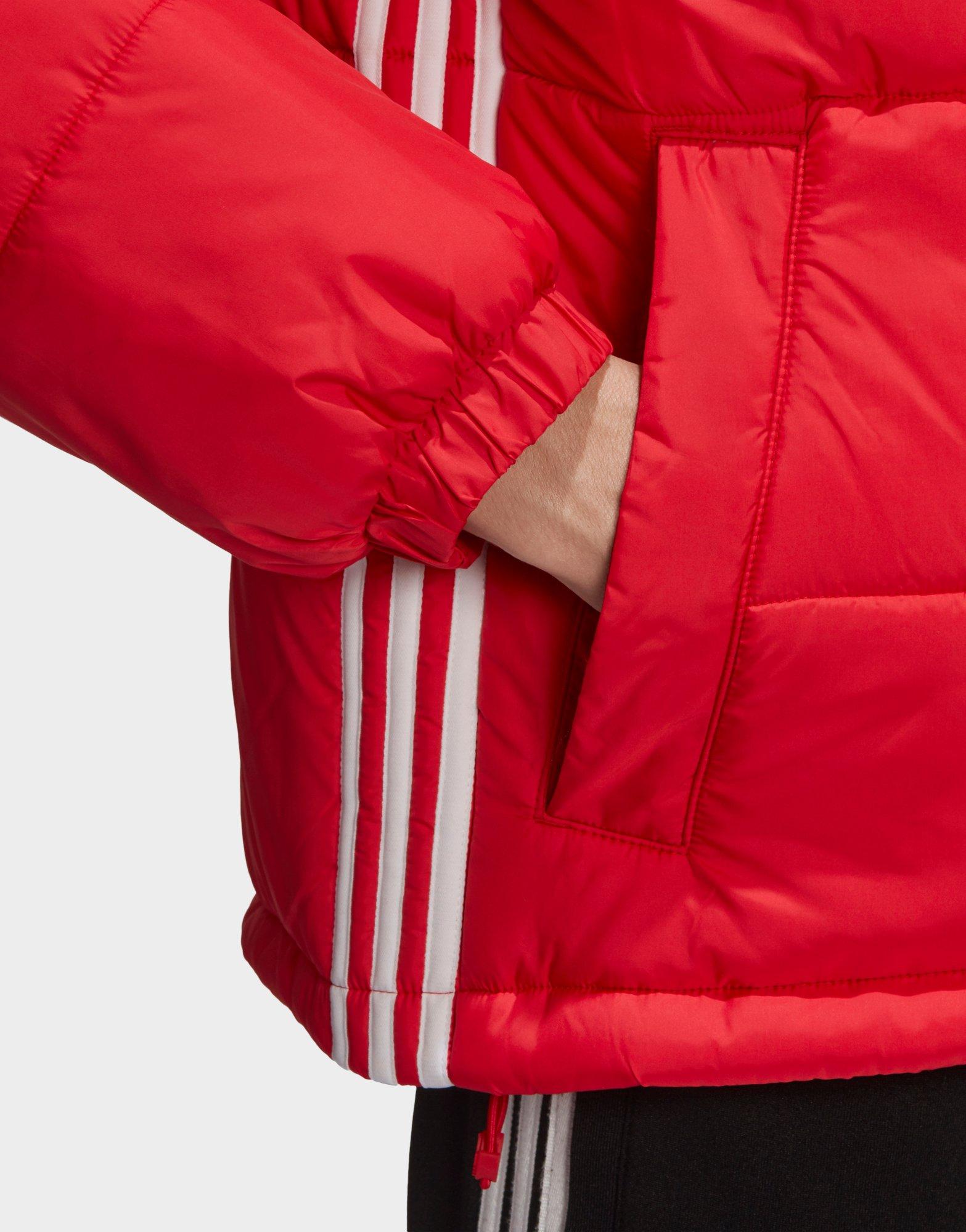 doudoune rouge adidas