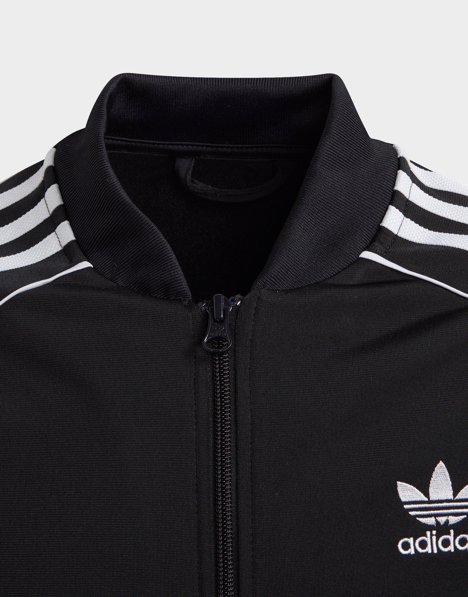 adidas track top grey