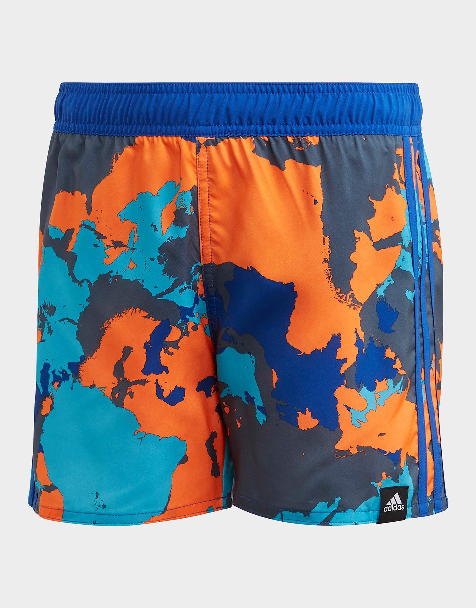 adidas camo swim shorts