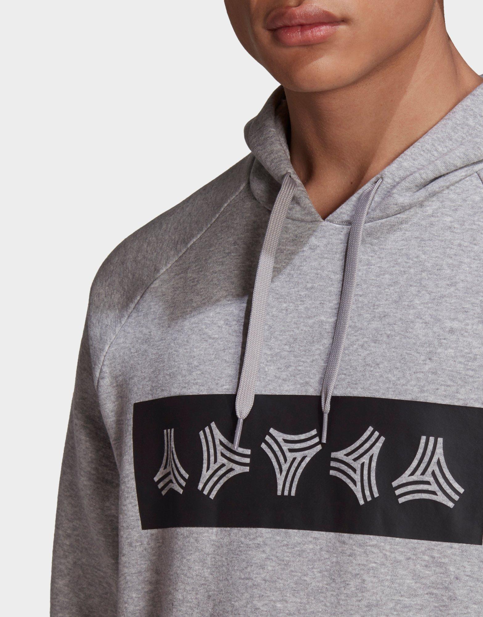 adidas tan hooded sweatshirt