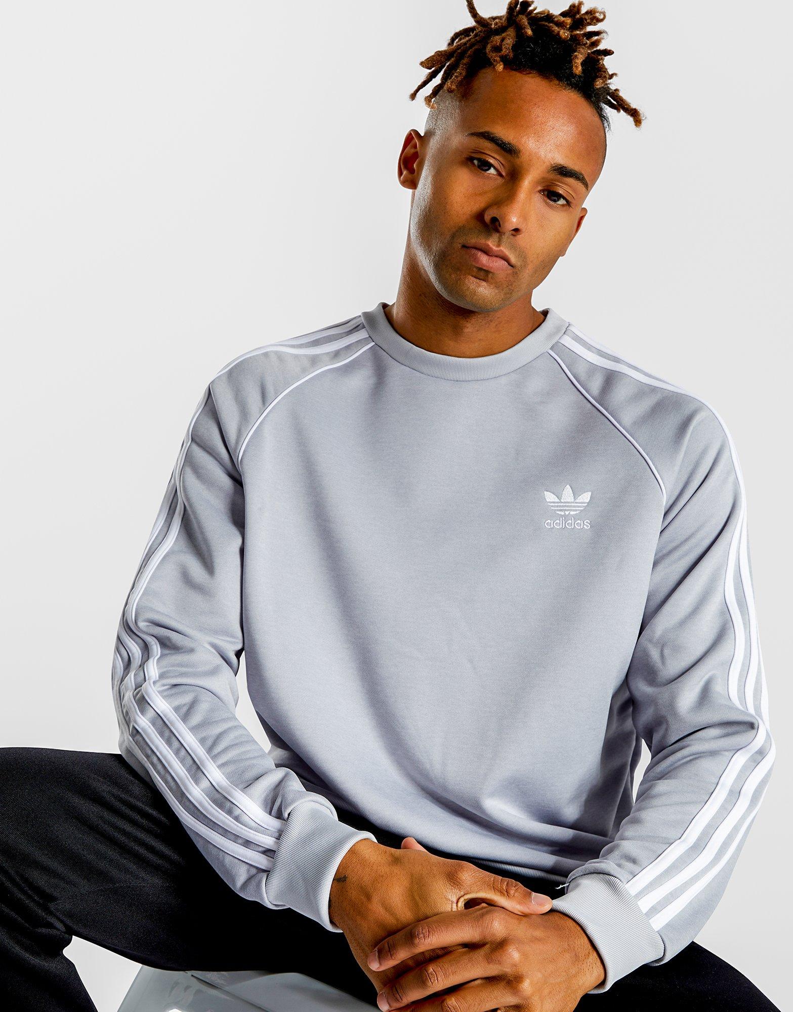 adidas originals street run crew sweatshirt