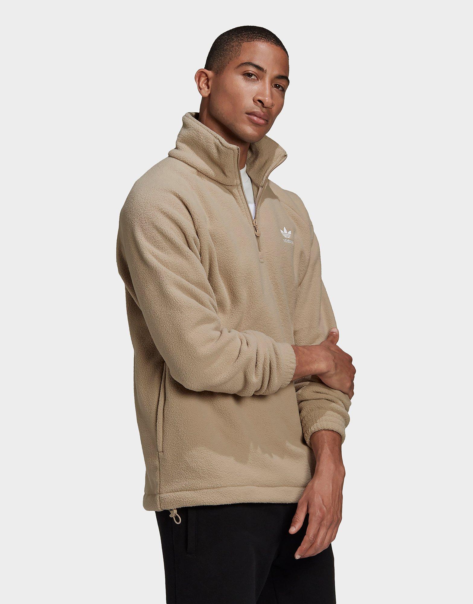 adidas half zip sweatshirt