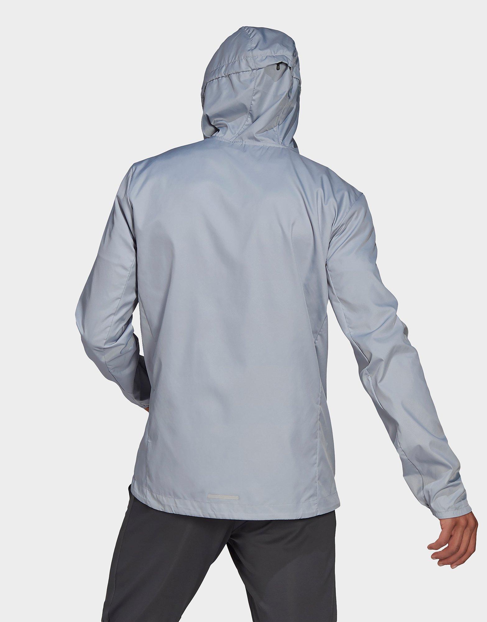 own the run hooded wind jacket