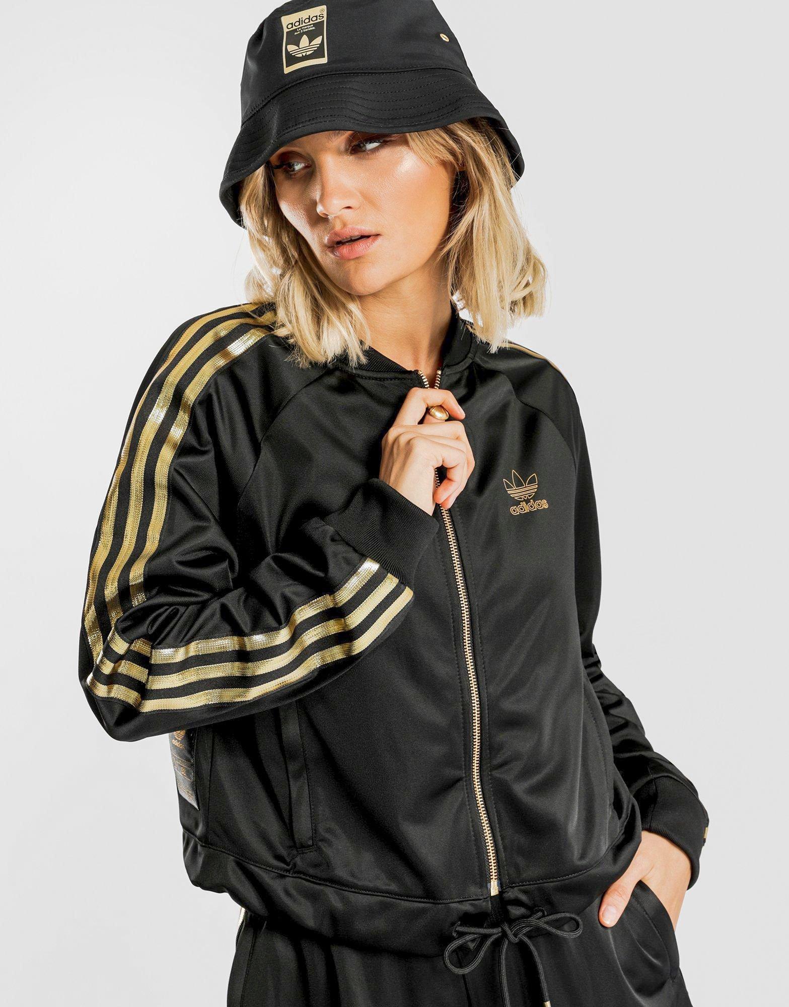 adidas track jacket with hood