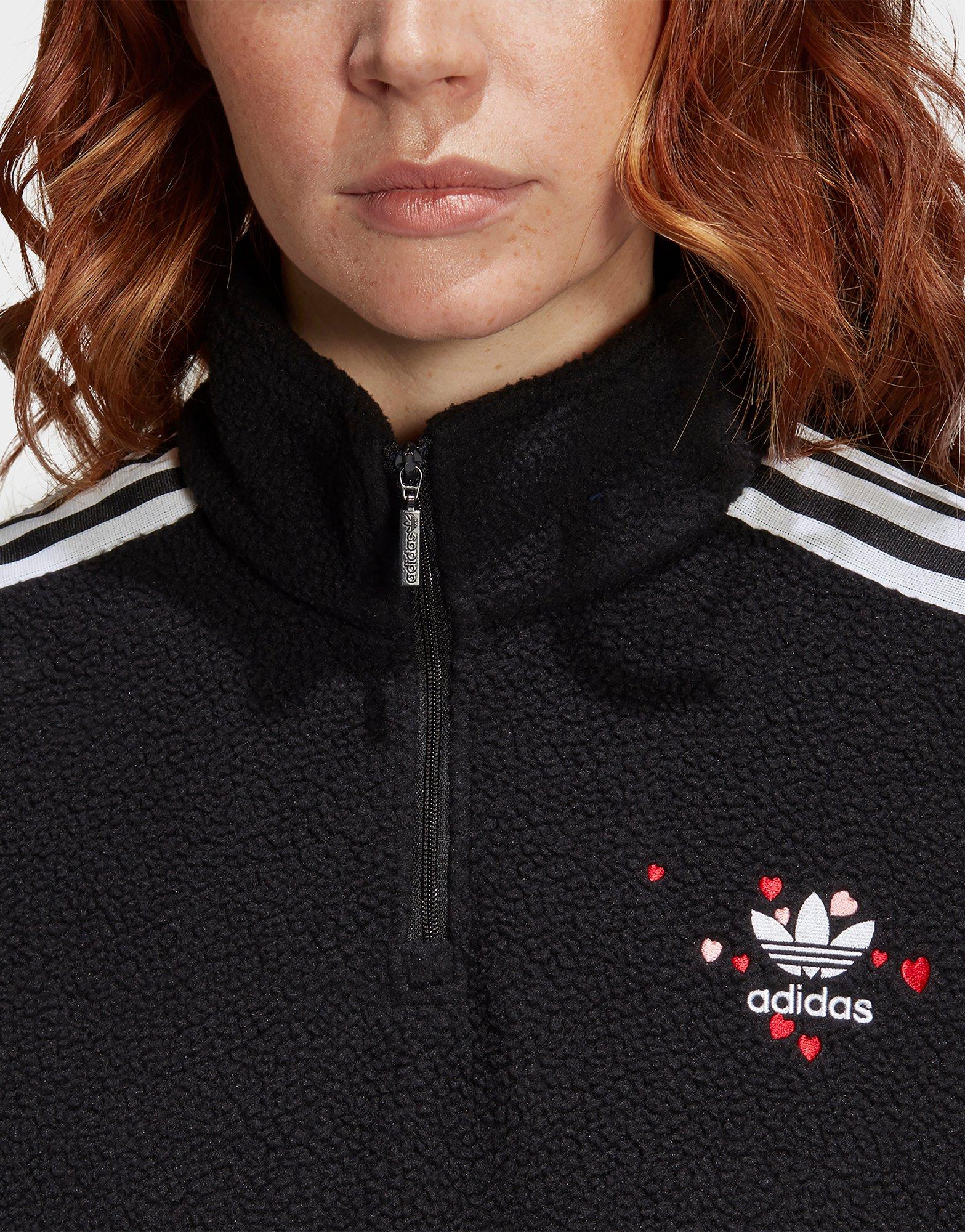 adidas originals half zip jacket