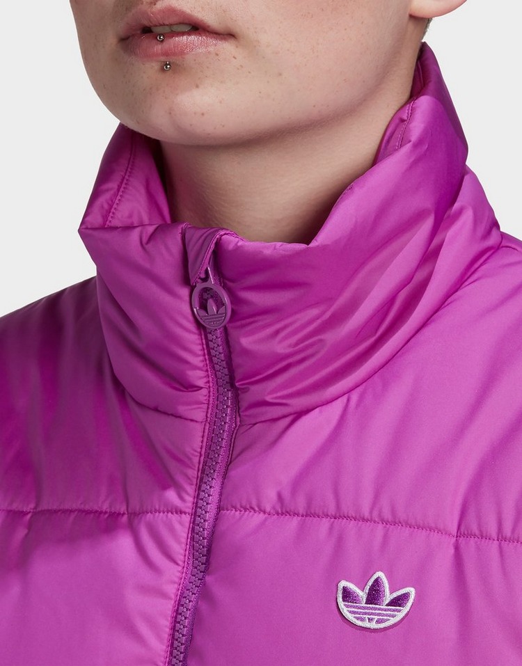 adidas puffer jacket pink