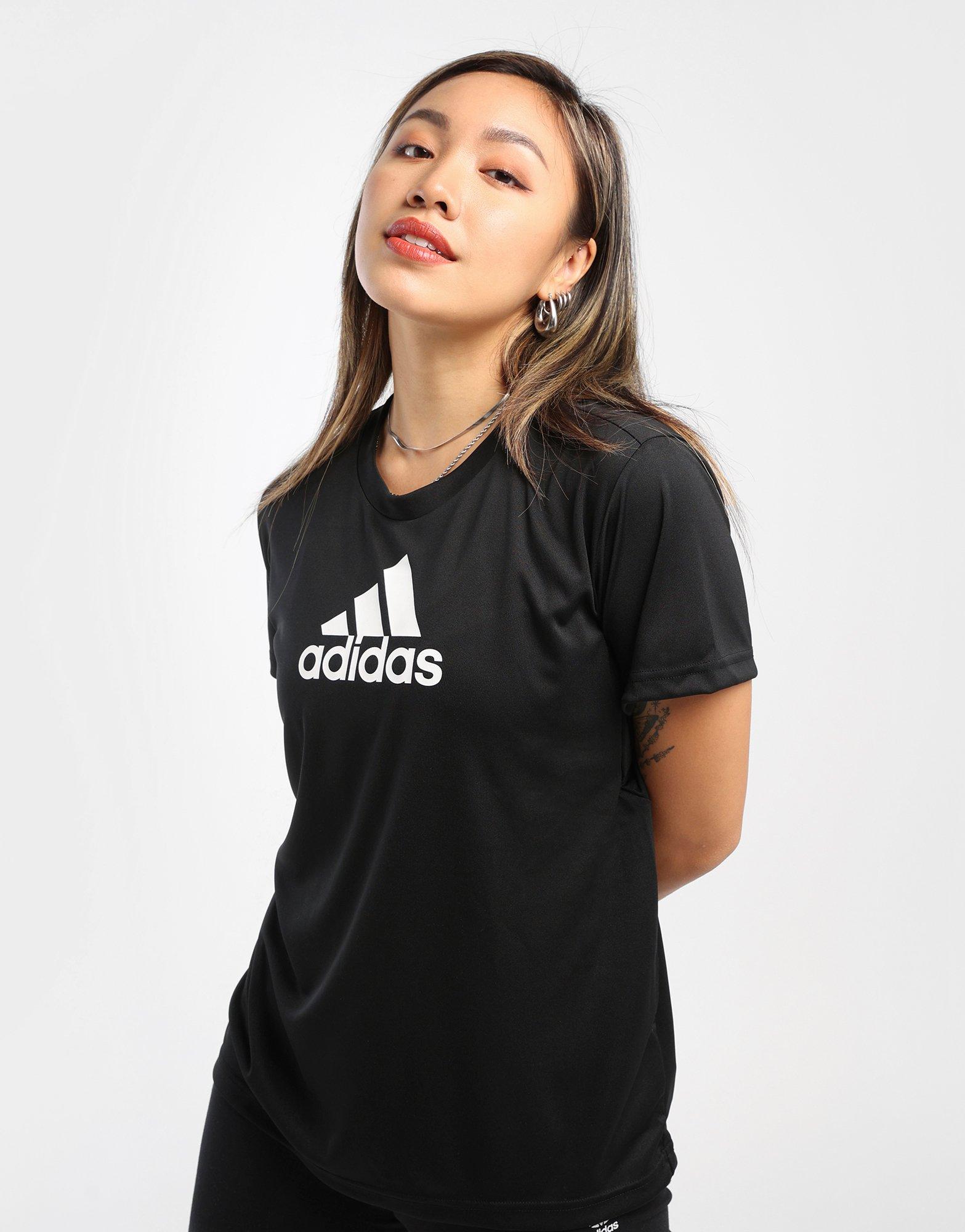 jd sports adidas t shirts women's