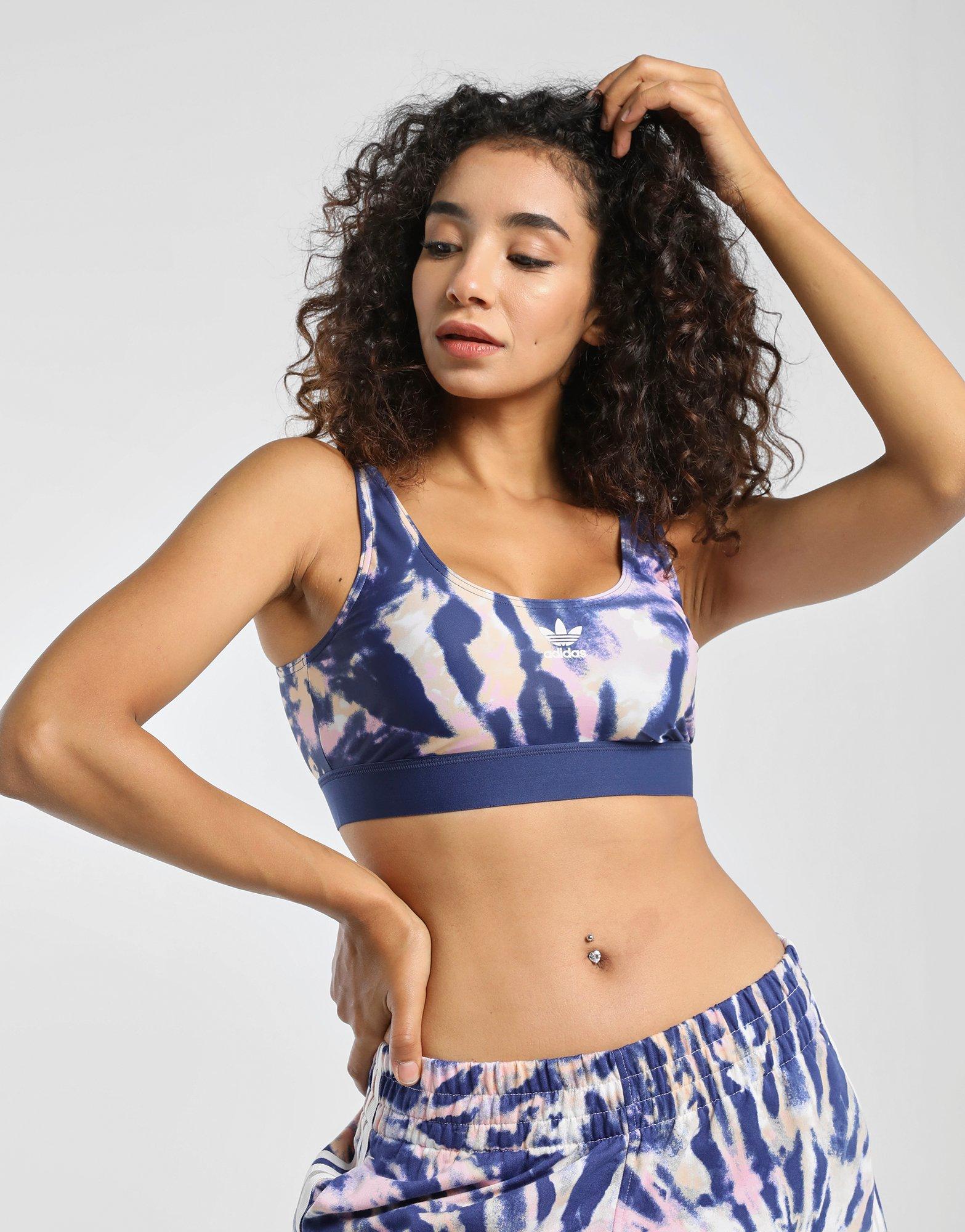 adidas crop top bikini