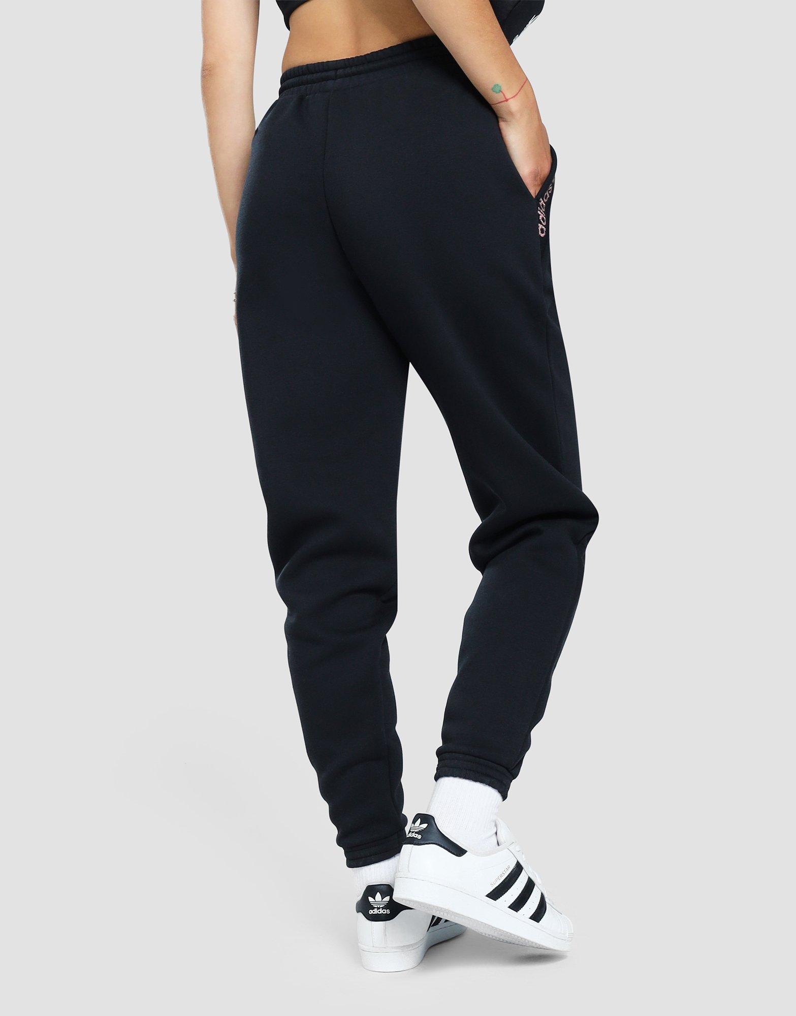 adidas originals tape fleece joggers