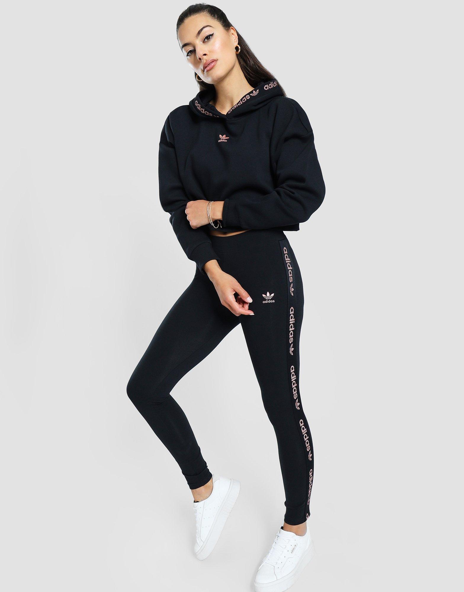adidas tape leggings