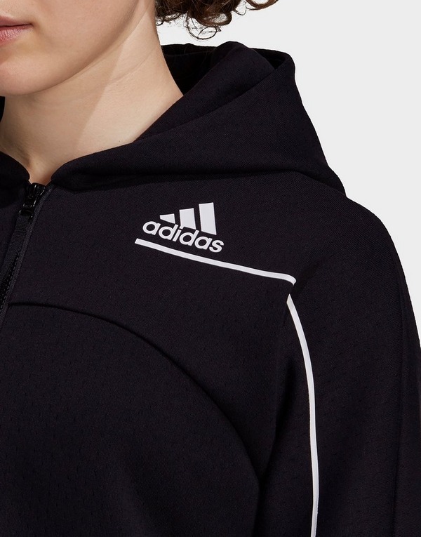 Black Adidas Z N E Hoodie Jd Sports