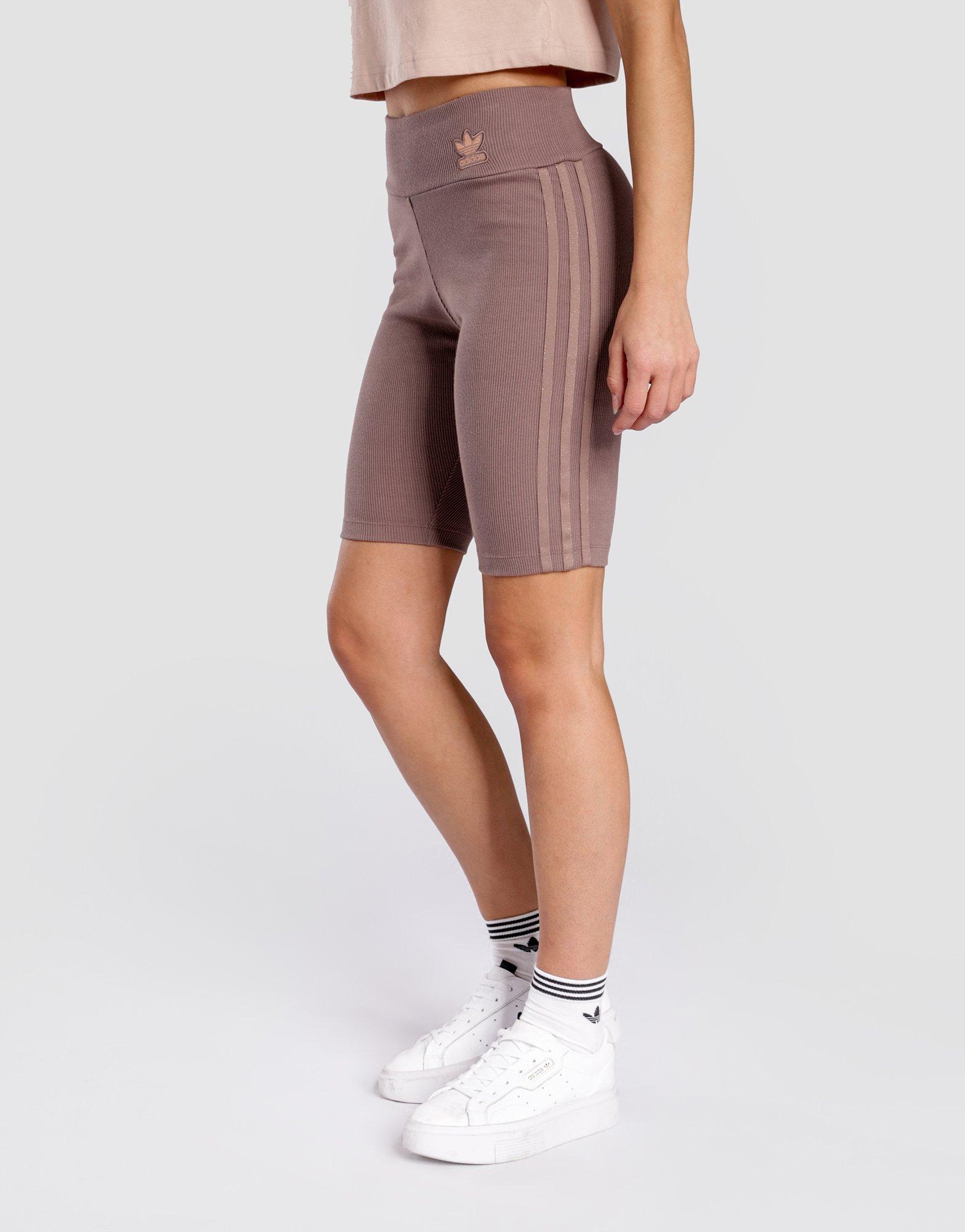 adidas 3 stripe bike shorts