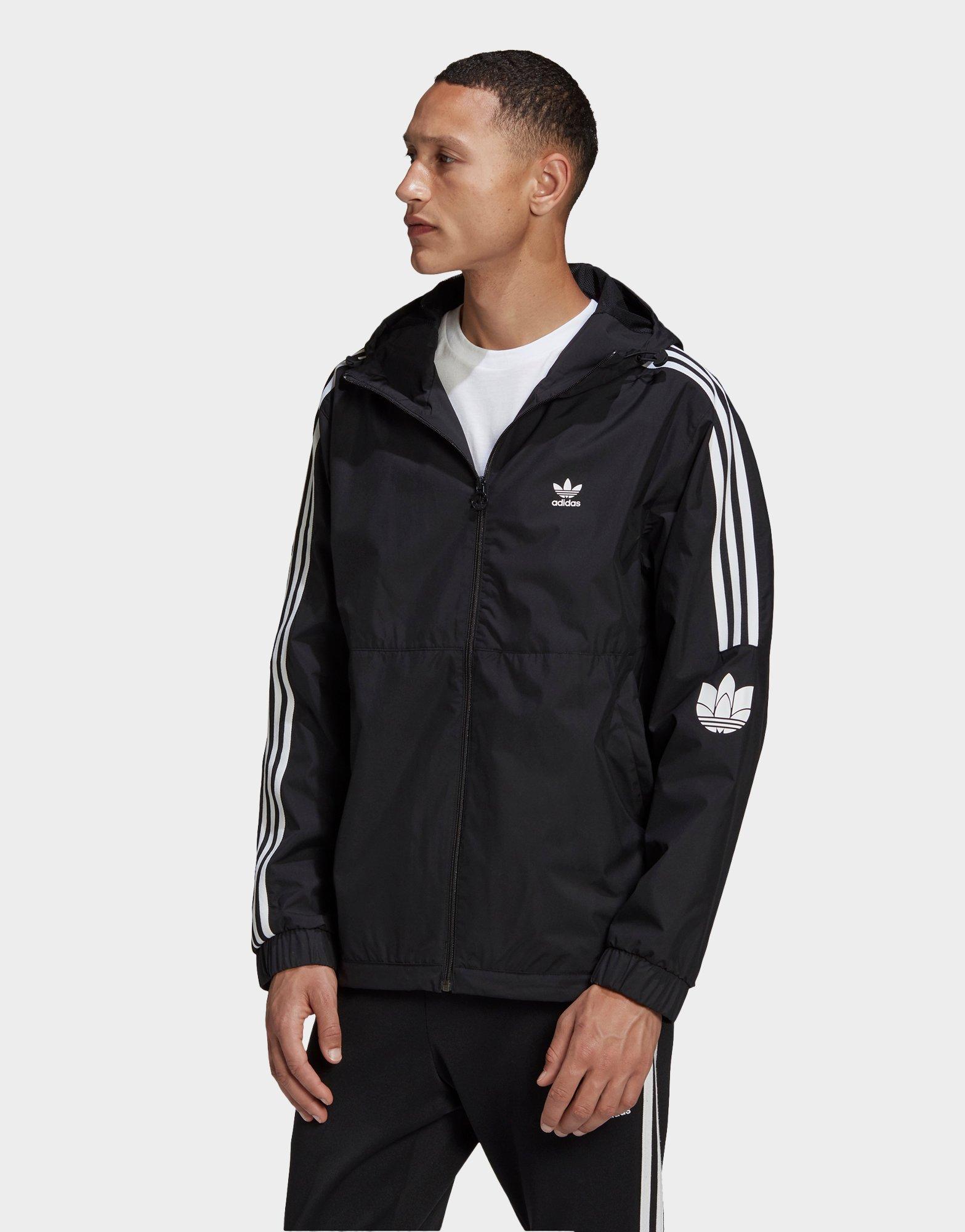 adidas trefoil windbreaker