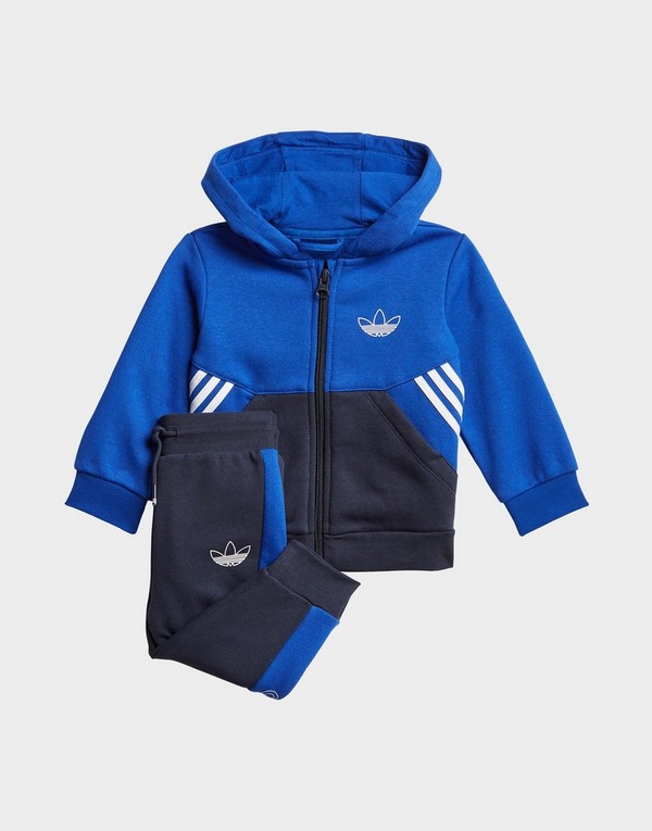 Adidas Inf B Hd Fz Set Spirit Blu Ink Jd Sports