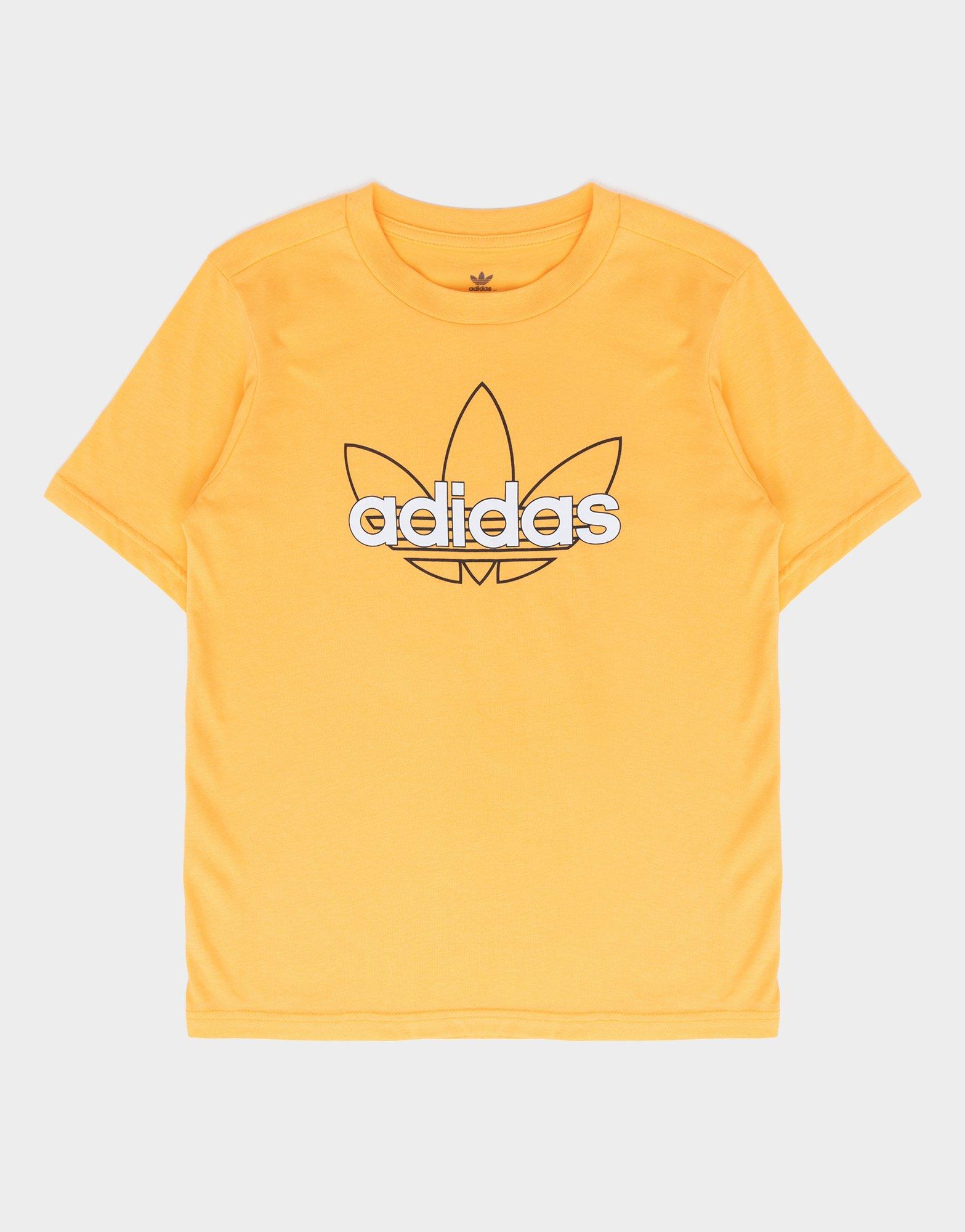 adidas top orange